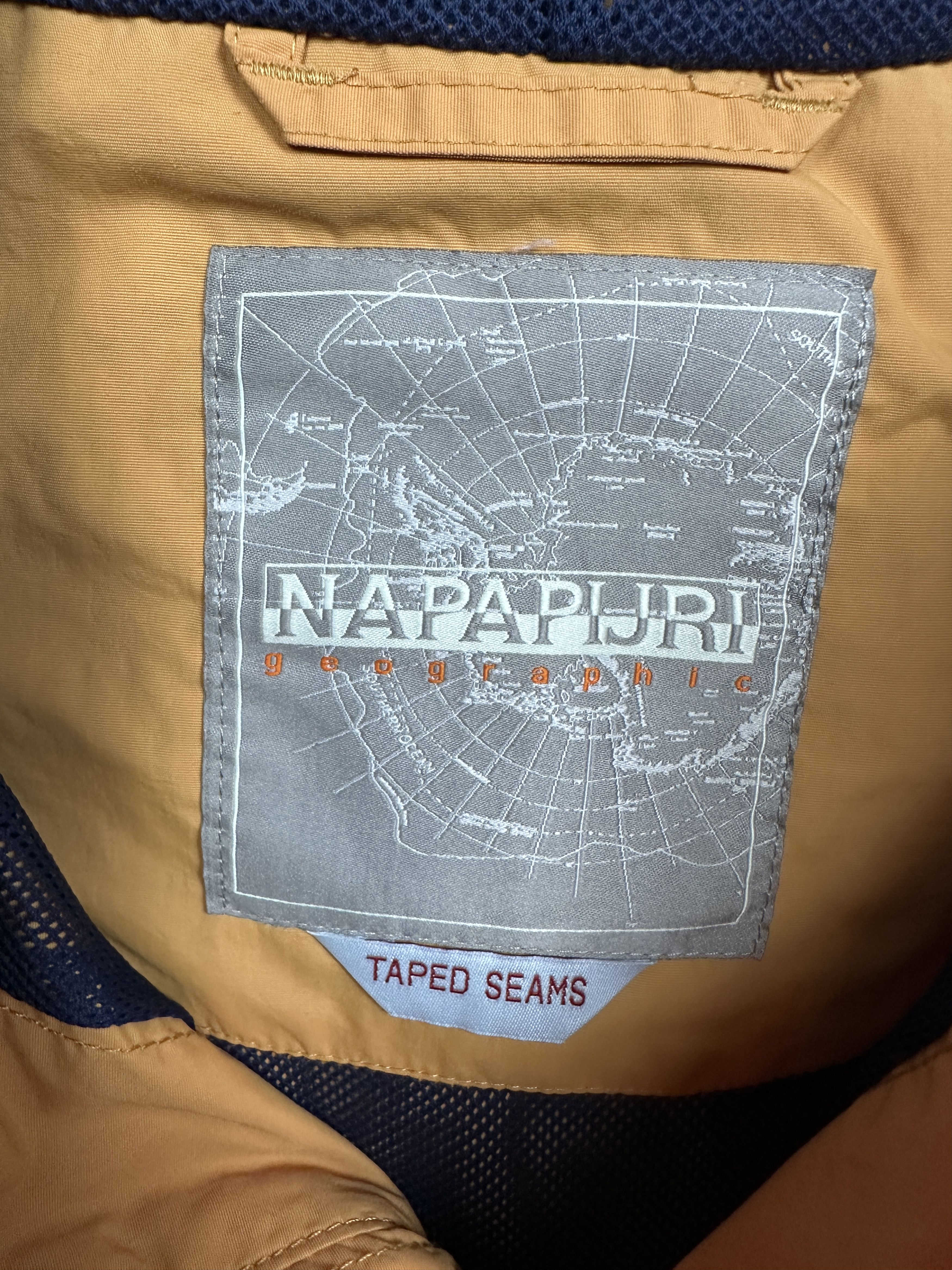 Napapijri Napapijri Rainforest Summer Mens Nylon Anorak Jacket Size US M / EU 48-50 / 2 - 6 Thumbnail