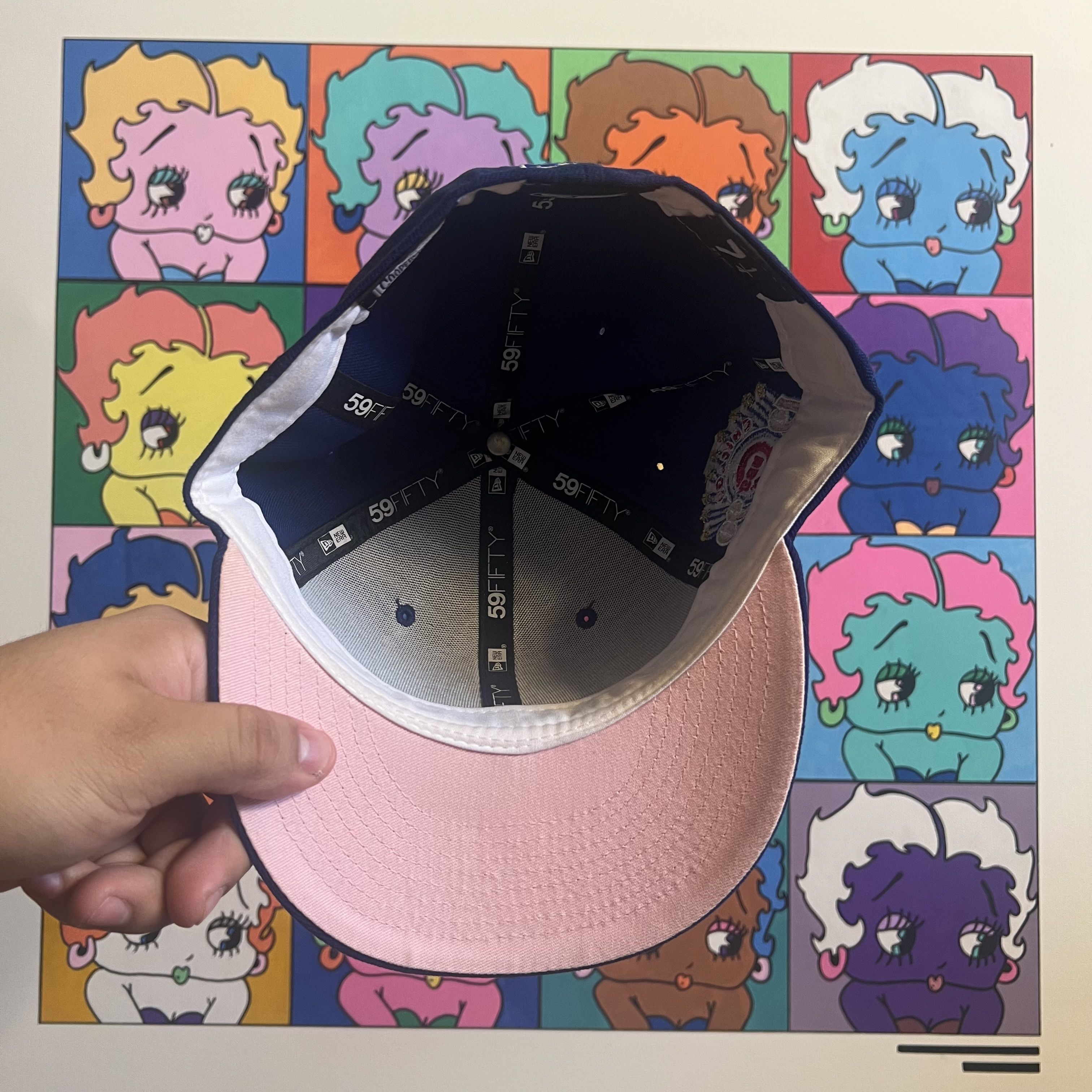 Hat Club Hat Club Pinky Chicago Cubs 90' ASG Size 7 1/4 Size ONE SIZE - 2 Thumbnail