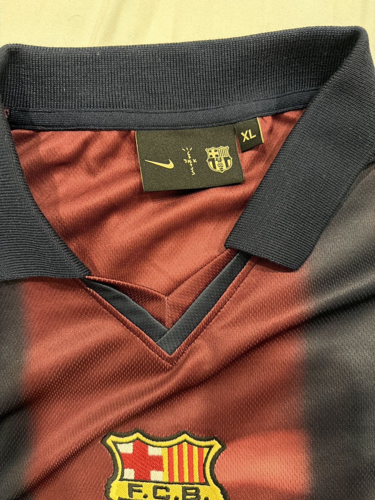 Travis Scott Cactus Jack fc Barcelona jersey Size US XL / EU 56 / 4 - 2 Thumbnail