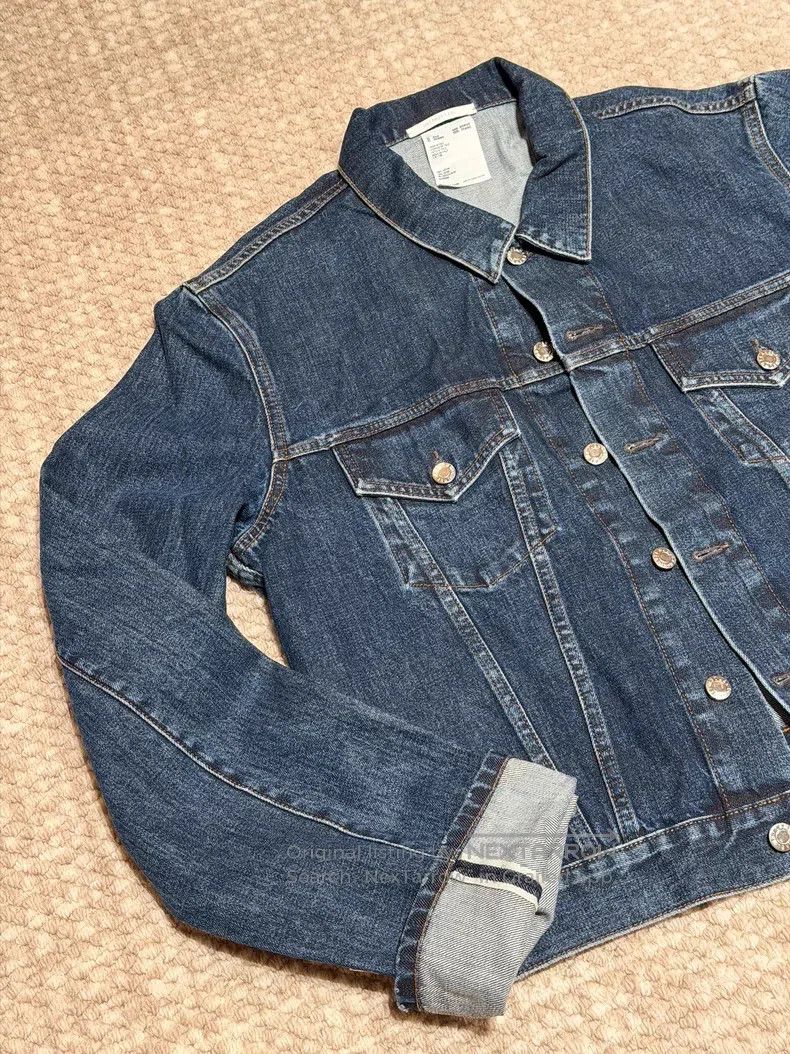 Helmut Lang Helmut Lang Washed Blue Denim Jacket Size US XL / EU 56 / 4 - 3 Thumbnail
