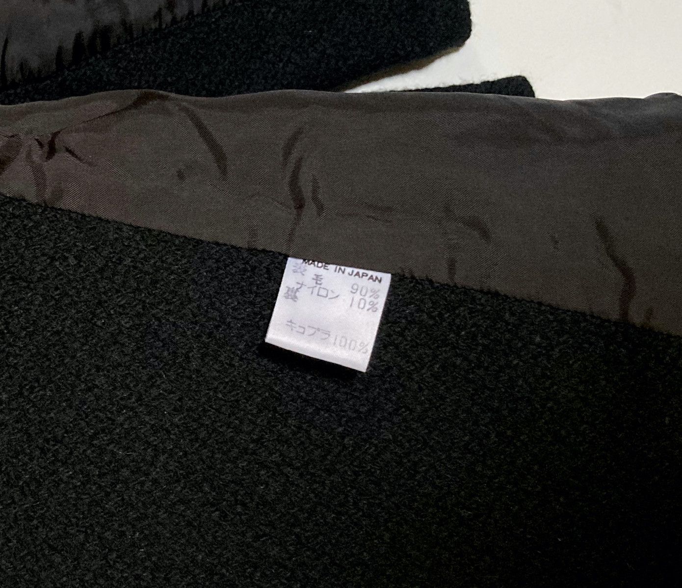 Y's Basketweave wool heavy coat Size M / US 6-8 / IT 42-44 - 6 Thumbnail