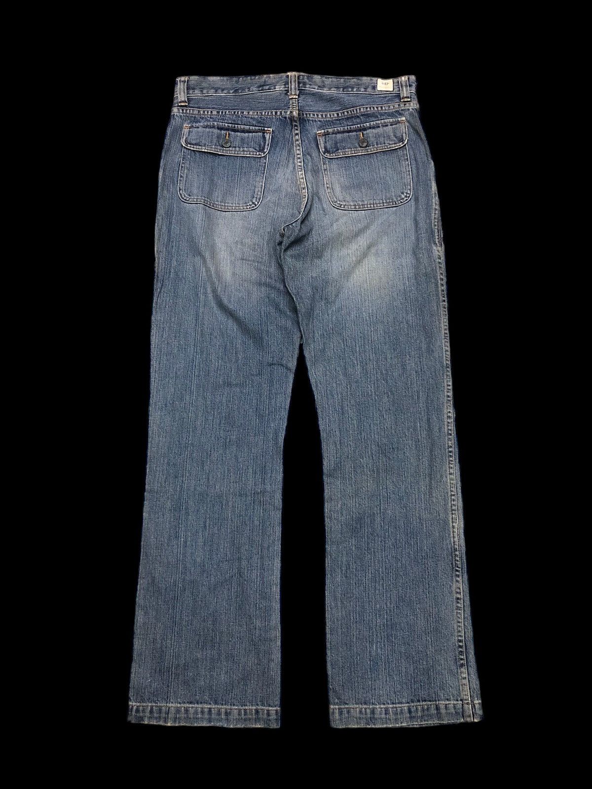 Gap × Vintage VINTAGE GAP MILITARY BAKER PANT DENIM Size US 33 - 2 Thumbnail