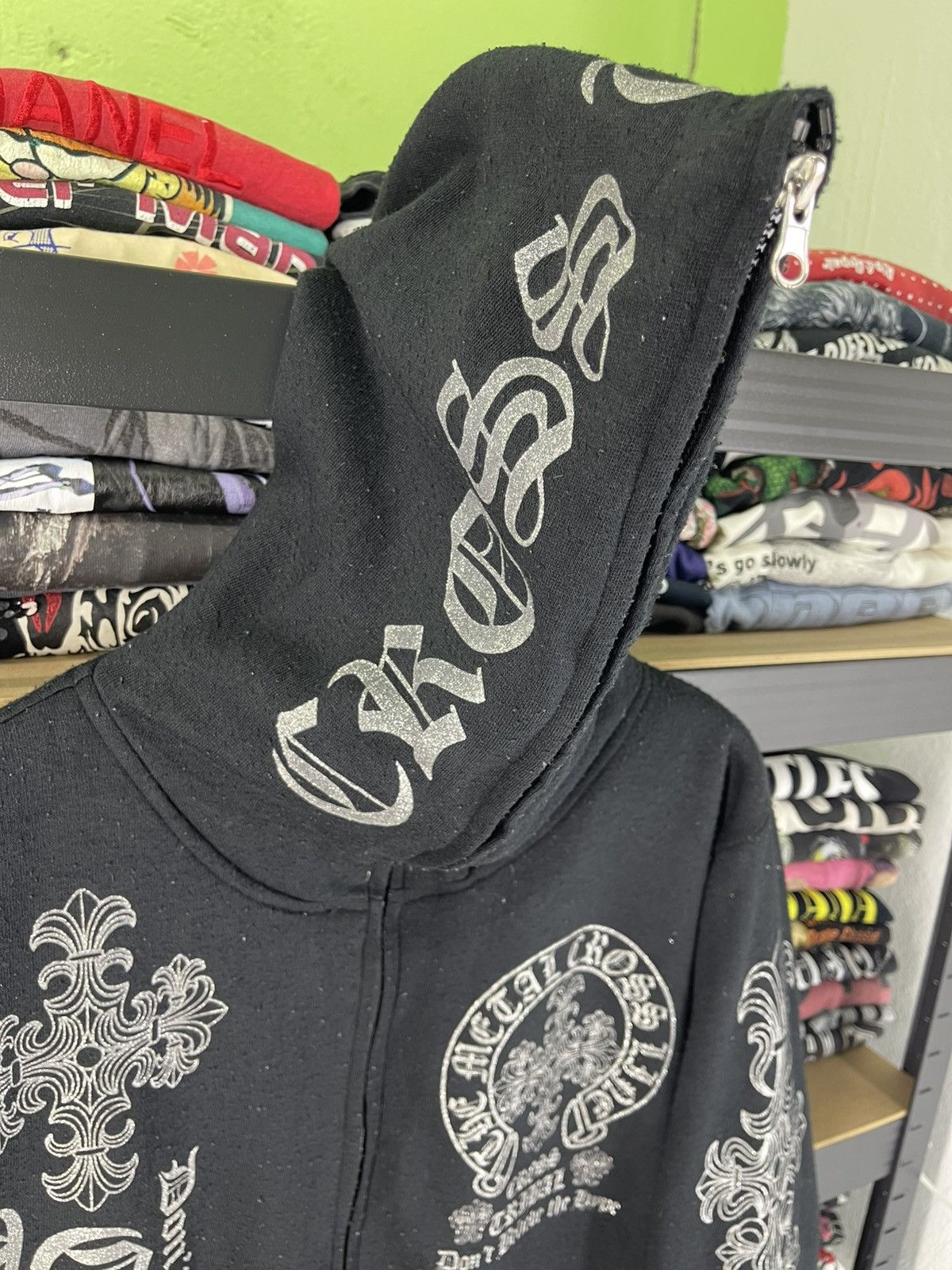 Clash Ahead Vintage Clash Ahead Graphic inspired by Chrome Hearts Hoodie Size US M / EU 48-50 / 2 - 7 Thumbnail