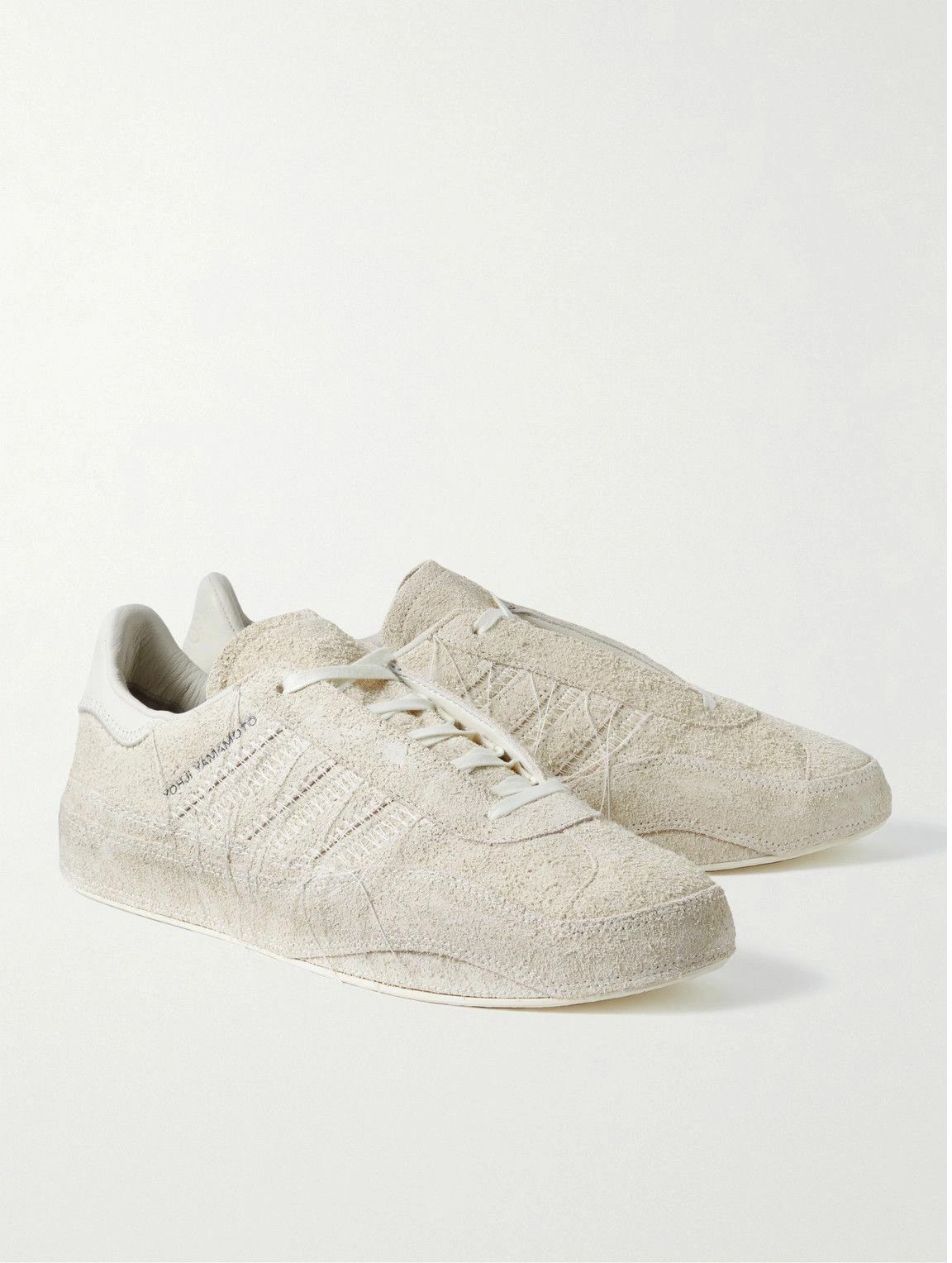 Adidas  Y-3  Yohji Yamamoto Y-3 Gazelle Off White Suede | Grailed