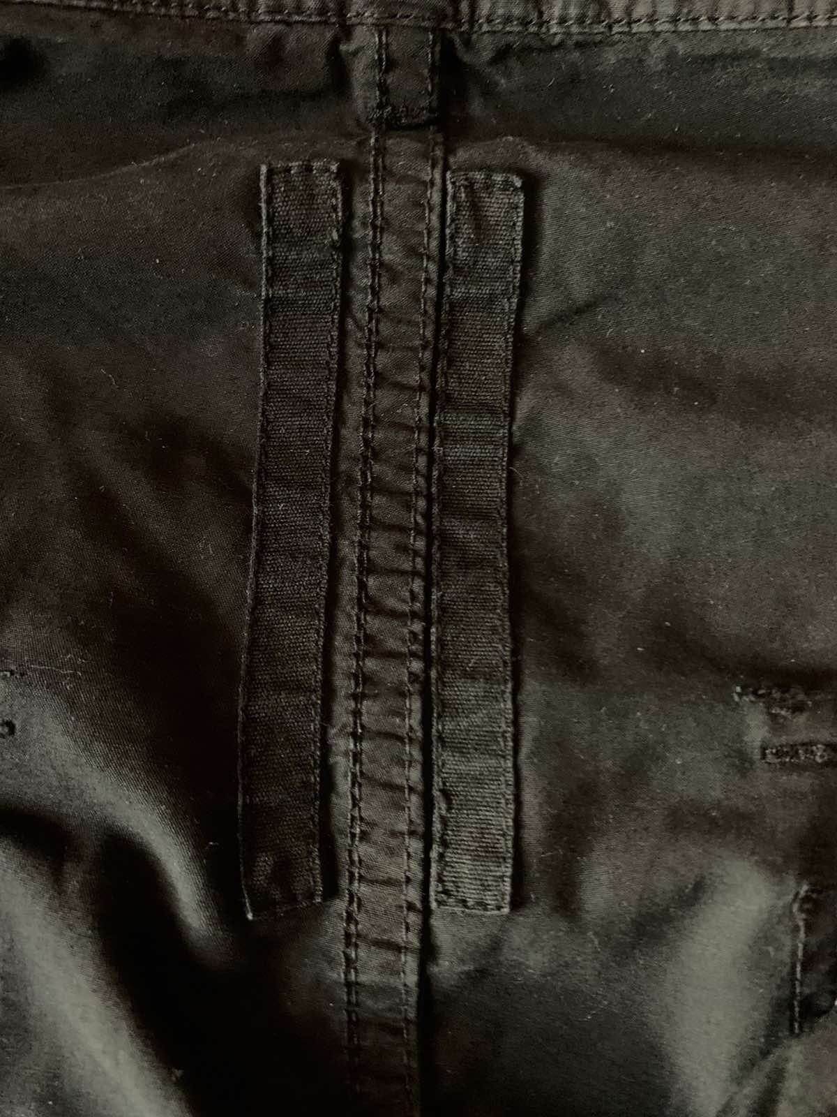 Rick Owens 🔥🔥 Rick Owens Black Wax Cargo Pants Size US 32 / EU 48 - 8 Thumbnail