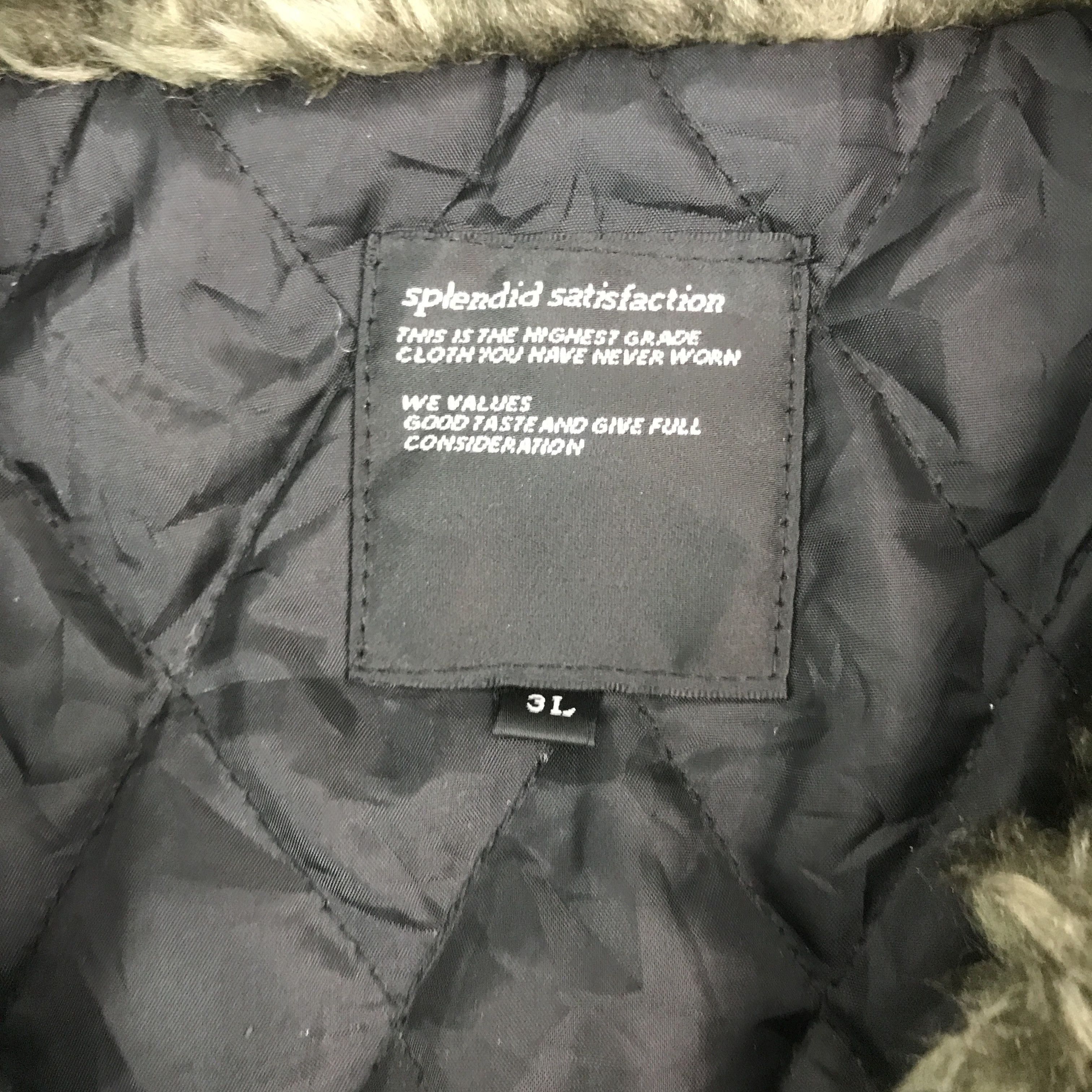 Japanese Brand Vintage Splendid satisfaction Fur design Jacket Size US L / EU 52-54 / 3 - 9 Thumbnail