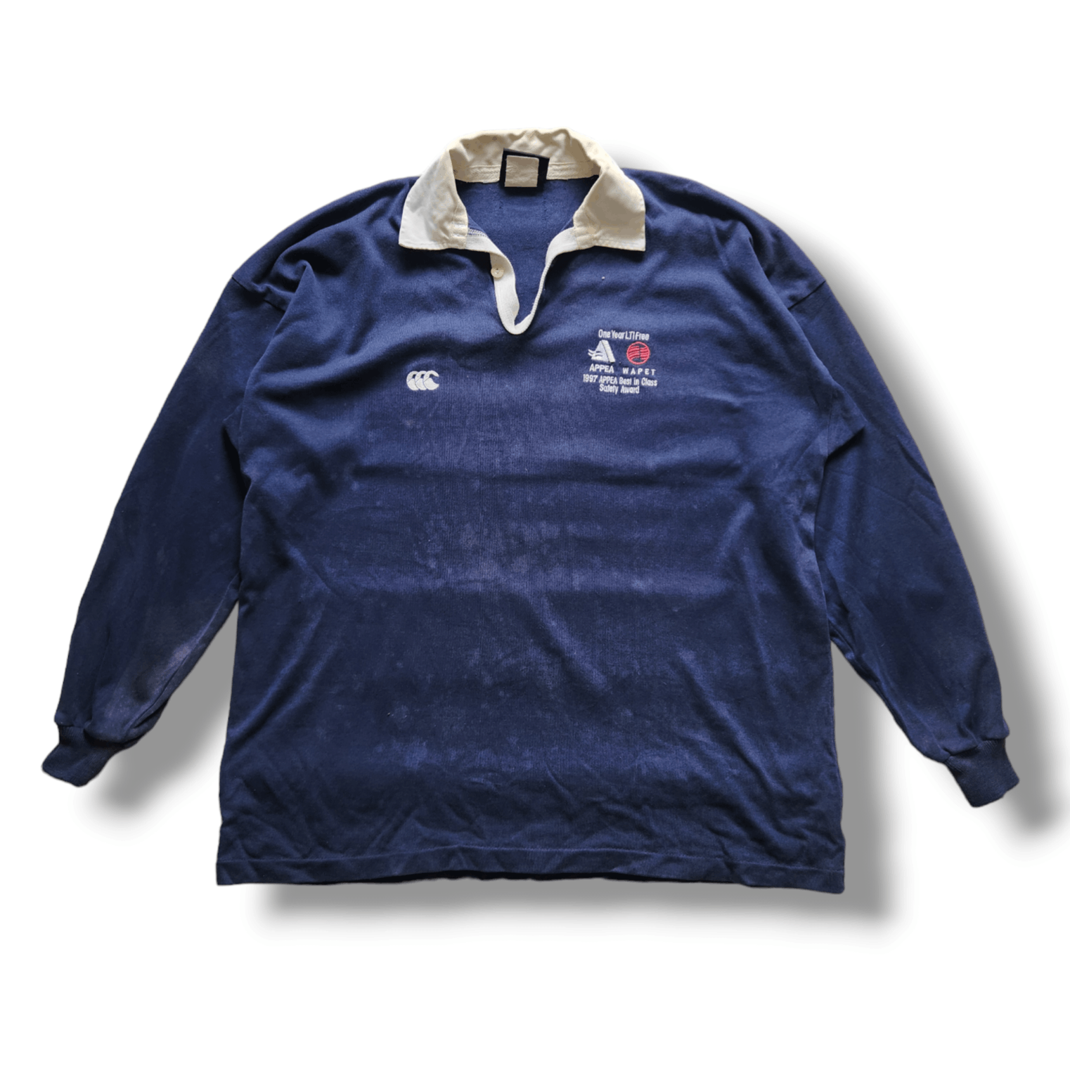 Canterbury of New Zealand Vintage 1997 Canterbury Rugby Polo Long Sleeves Size US XL / EU 56 / 4 - 1 Thumbnail