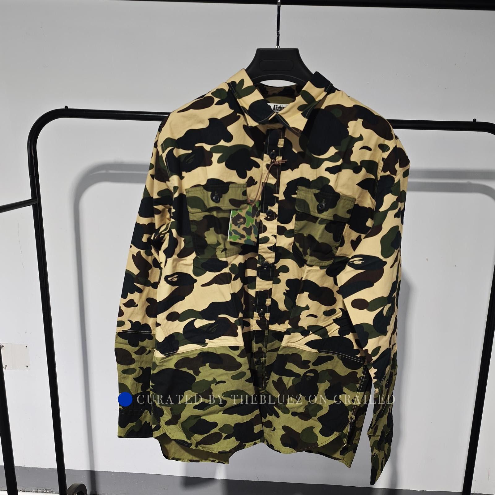 Bape Multi Camouflage Long Sleeve Button-Up Shirt Size US XXL / EU 58 / 5 - 1 Preview