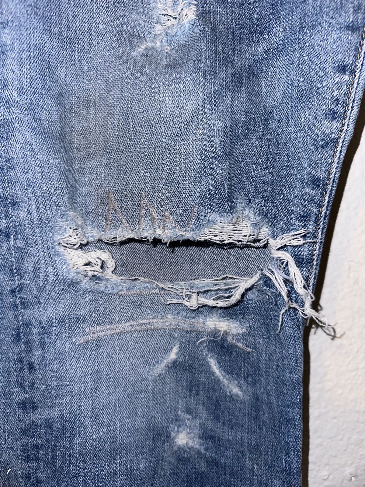A$AP Rocky × Agolde AGOLDE x Asap Ferg Selvedge Jeans Size US 31 - 5 Thumbnail