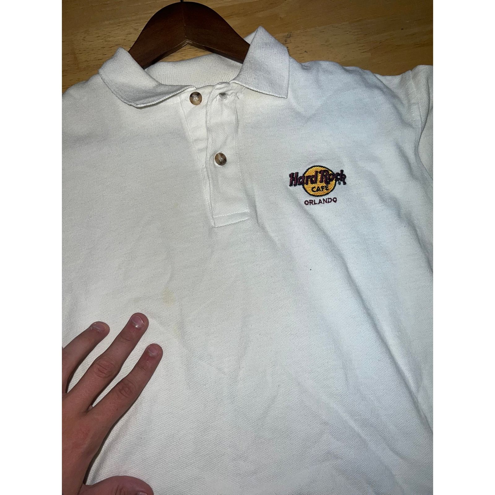 Hard Rock Cafe Womens Hard Rock Cafe Polo Shirt Short Sleeve Crop Top M Size M / US 6-8 / IT 42-44 - 9 Thumbnail