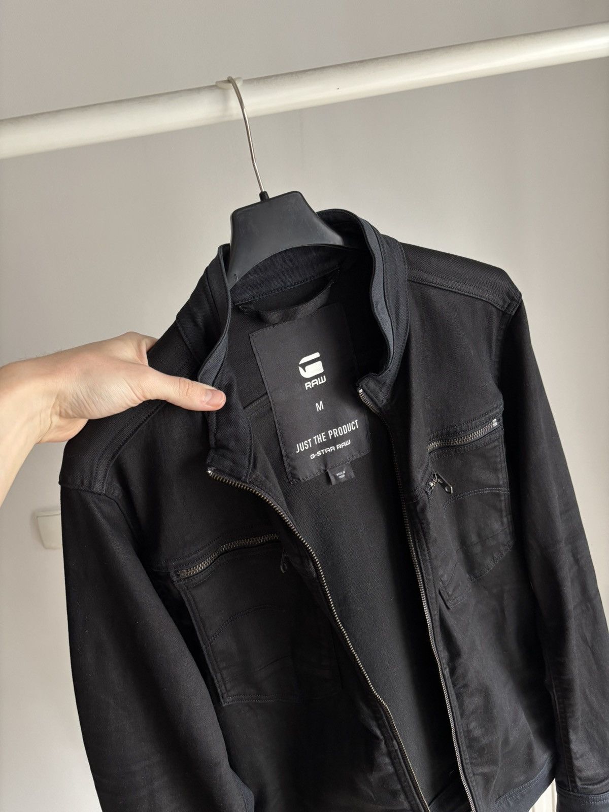 G-Star G star Raw Arc Zip 3D Denim Jacket Size US M / EU 48-50 / 2 - 5 Thumbnail