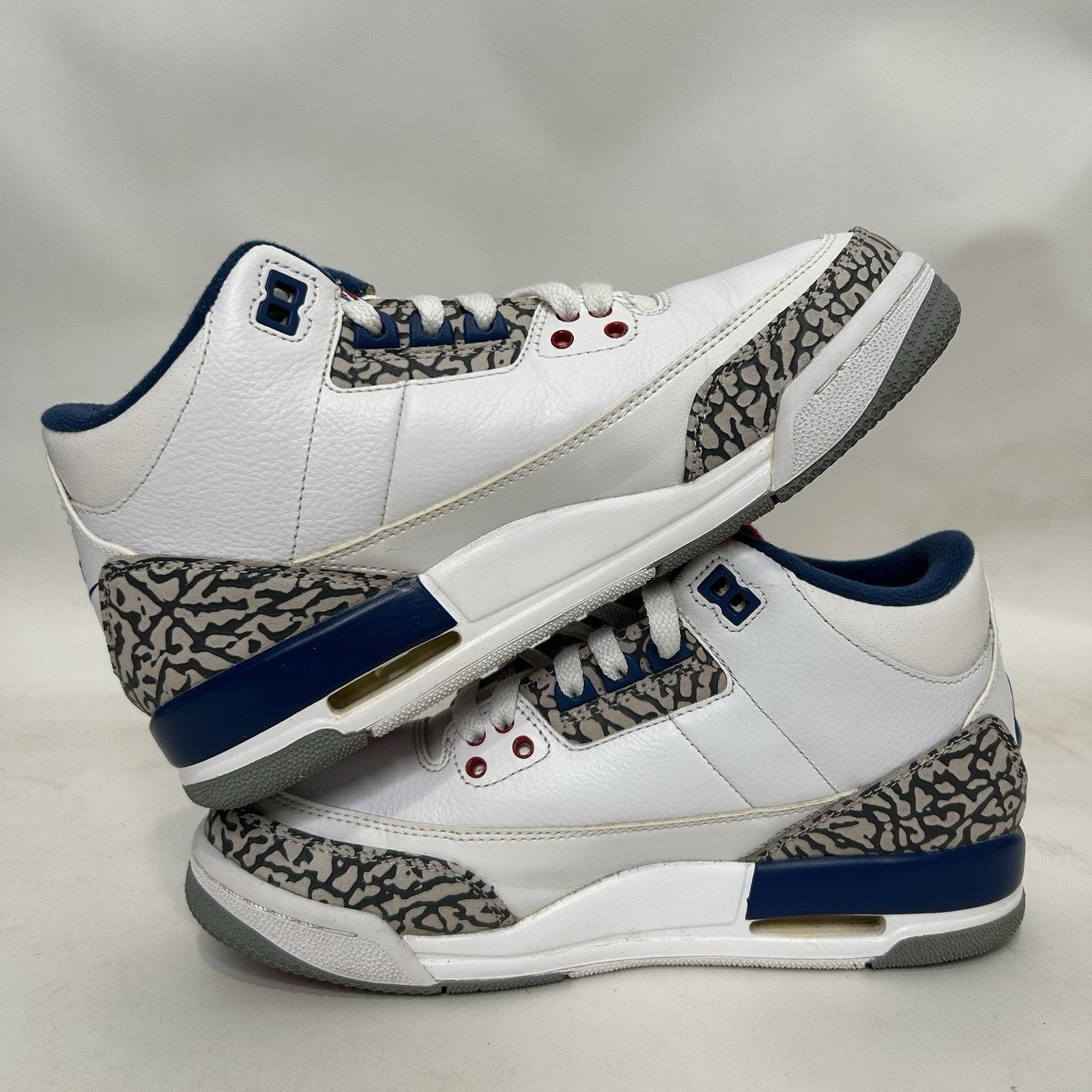 Jordan Brand Nike Air Jordan 3 Retro GS “True Blue” 2016 Size US 8.5 / IT 38.5 - 3 Thumbnail