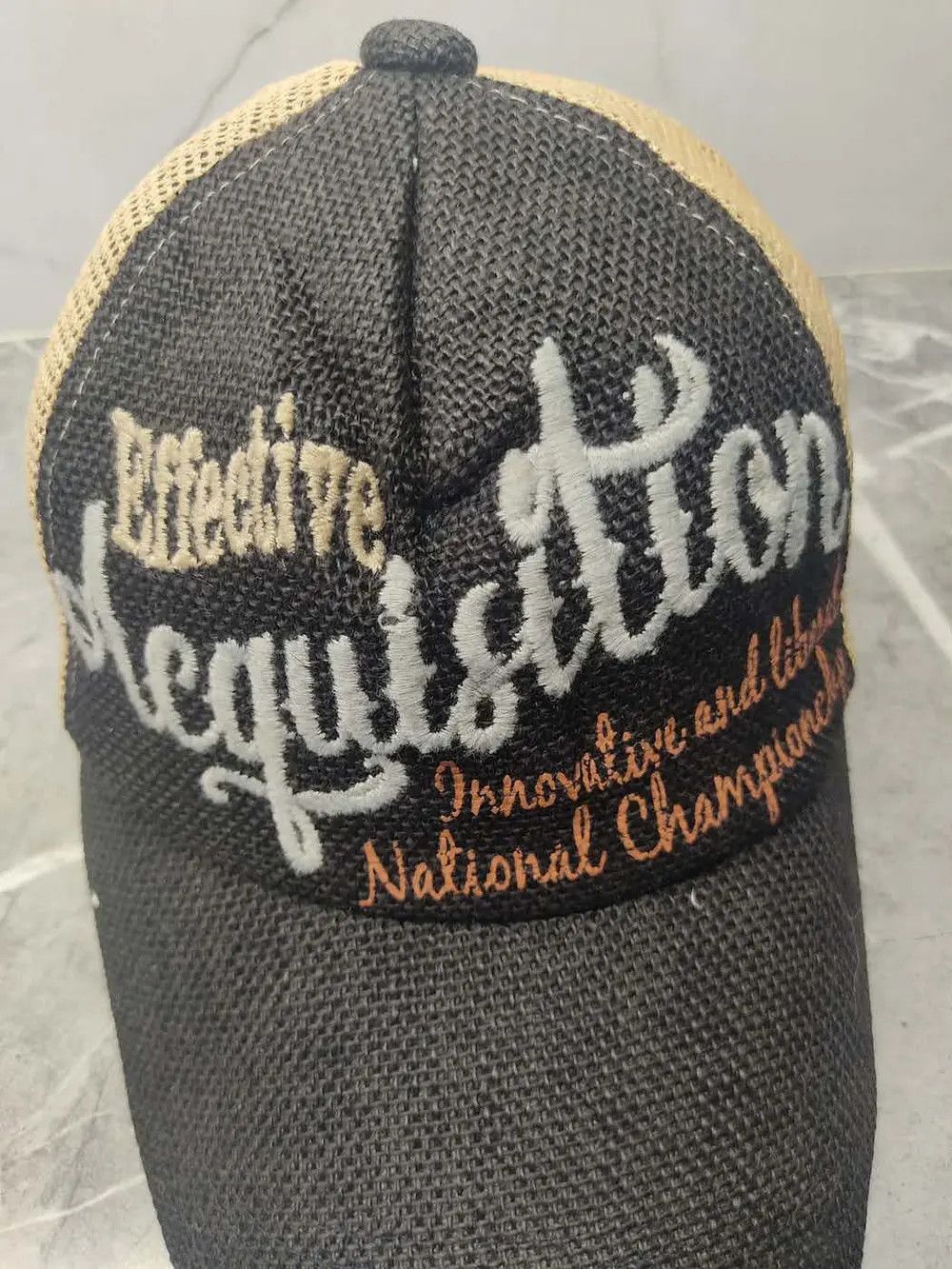 Japanese Brand Effective Acquisition Trucker Hat Cap Size ONE SIZE - 3 Thumbnail