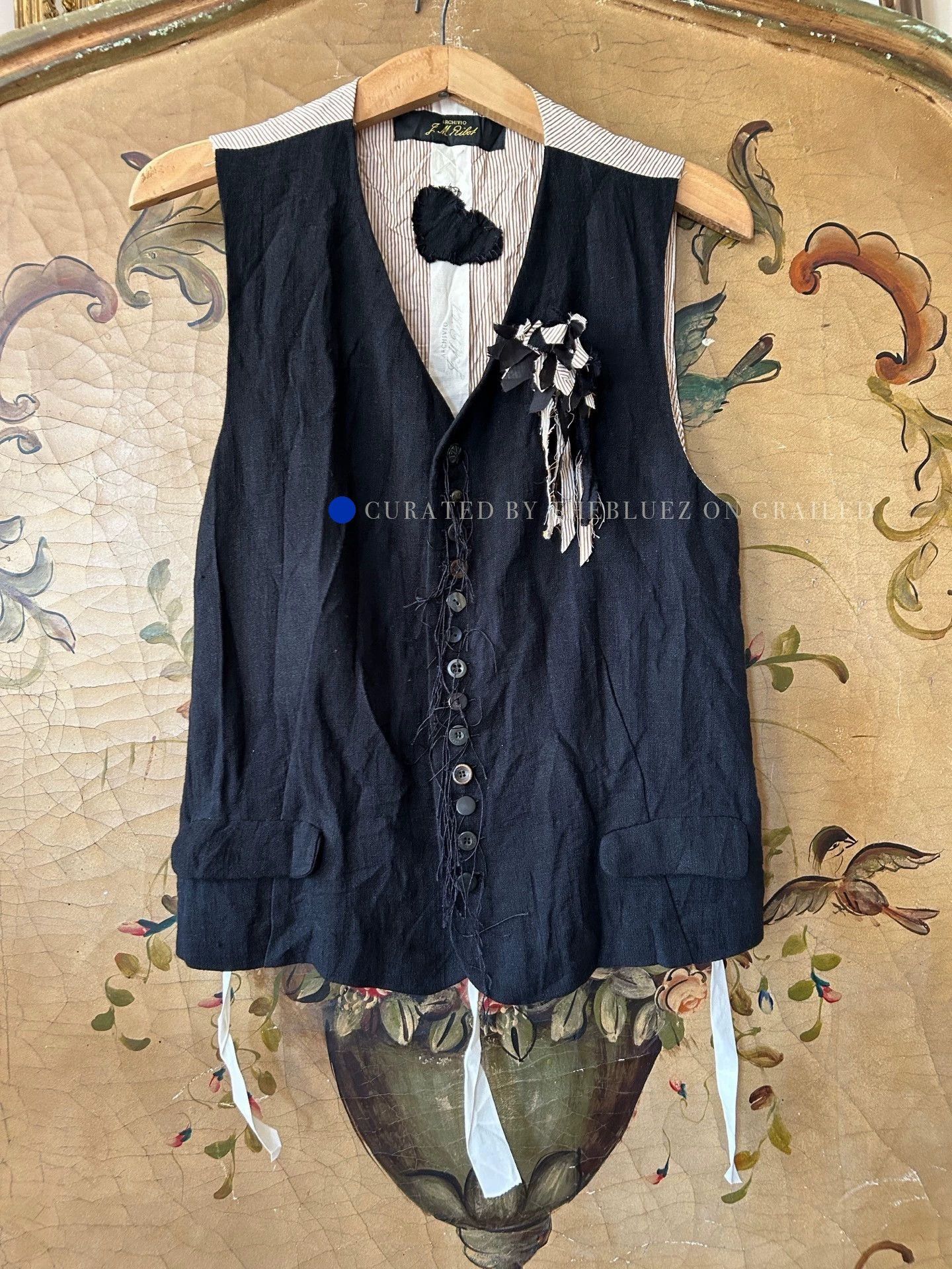 トップス Archivio J.M Ribot Hand Embroidered Vest Archivio J.M. Ribot Hand Embroidered Vest | Grailed