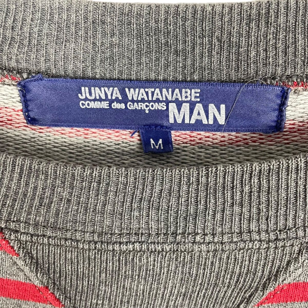 Comme des Garcons Junya Watanabe Man Comme Des Garcons Distressed Sweatshirt Size US M / EU 48-50 / 2 - 6 Thumbnail