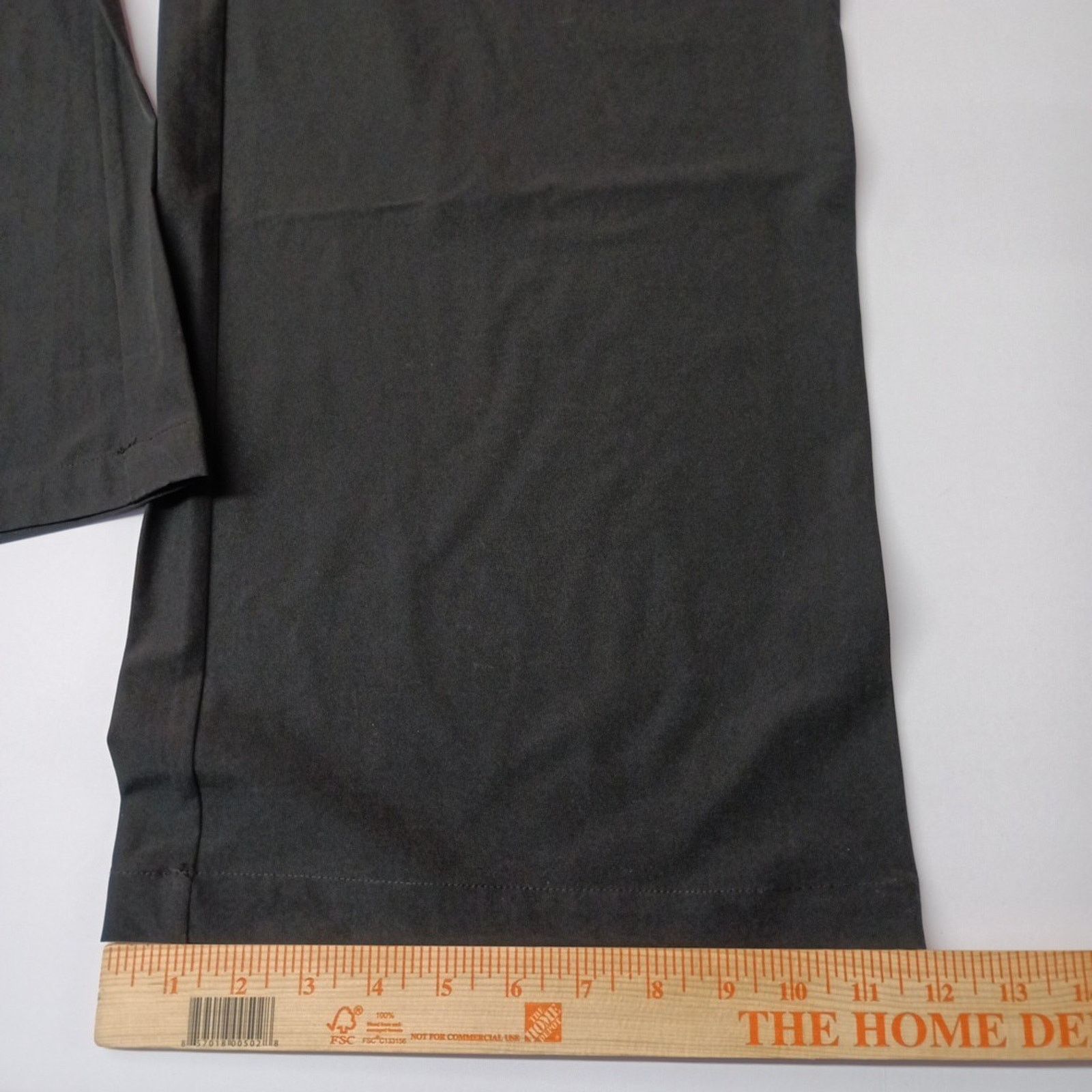 Avia Avia Women's Black M 8-10 FT Pleated Trouser Wide Leg Pants Size 30" / US 8 / IT 44 - 3 Thumbnail
