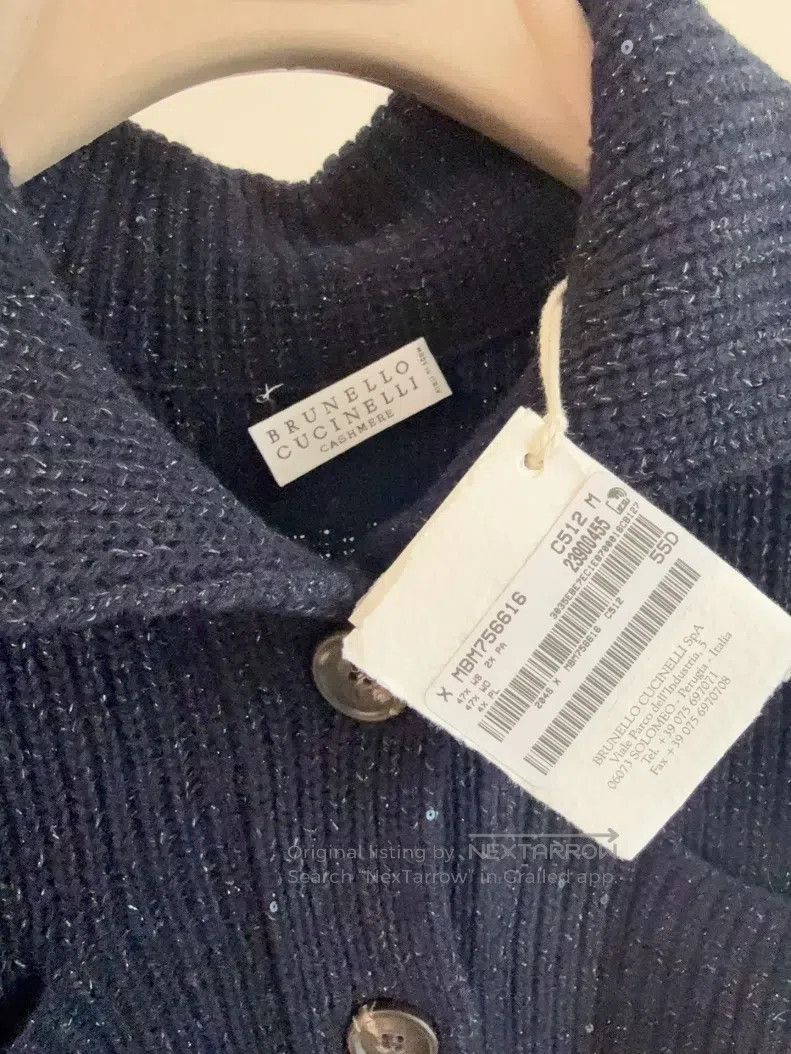 Brunello Cucinelli Brunello Cucinelli Knitted jacket Size M / US 6-8 / IT 42-44 - 6 Thumbnail