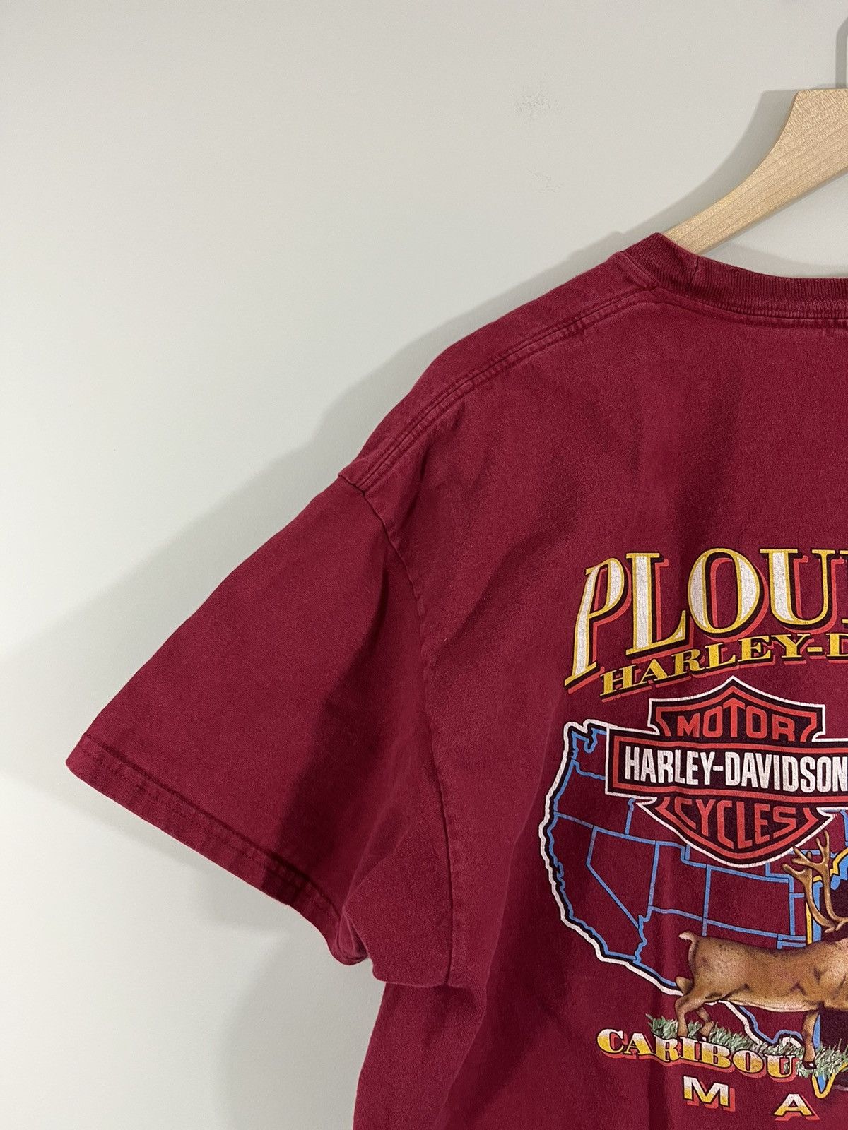 Harley Davidson Faded Harley Davidson Distressed 2000s Tee Size US XL / EU 56 / 4 - 9 Thumbnail