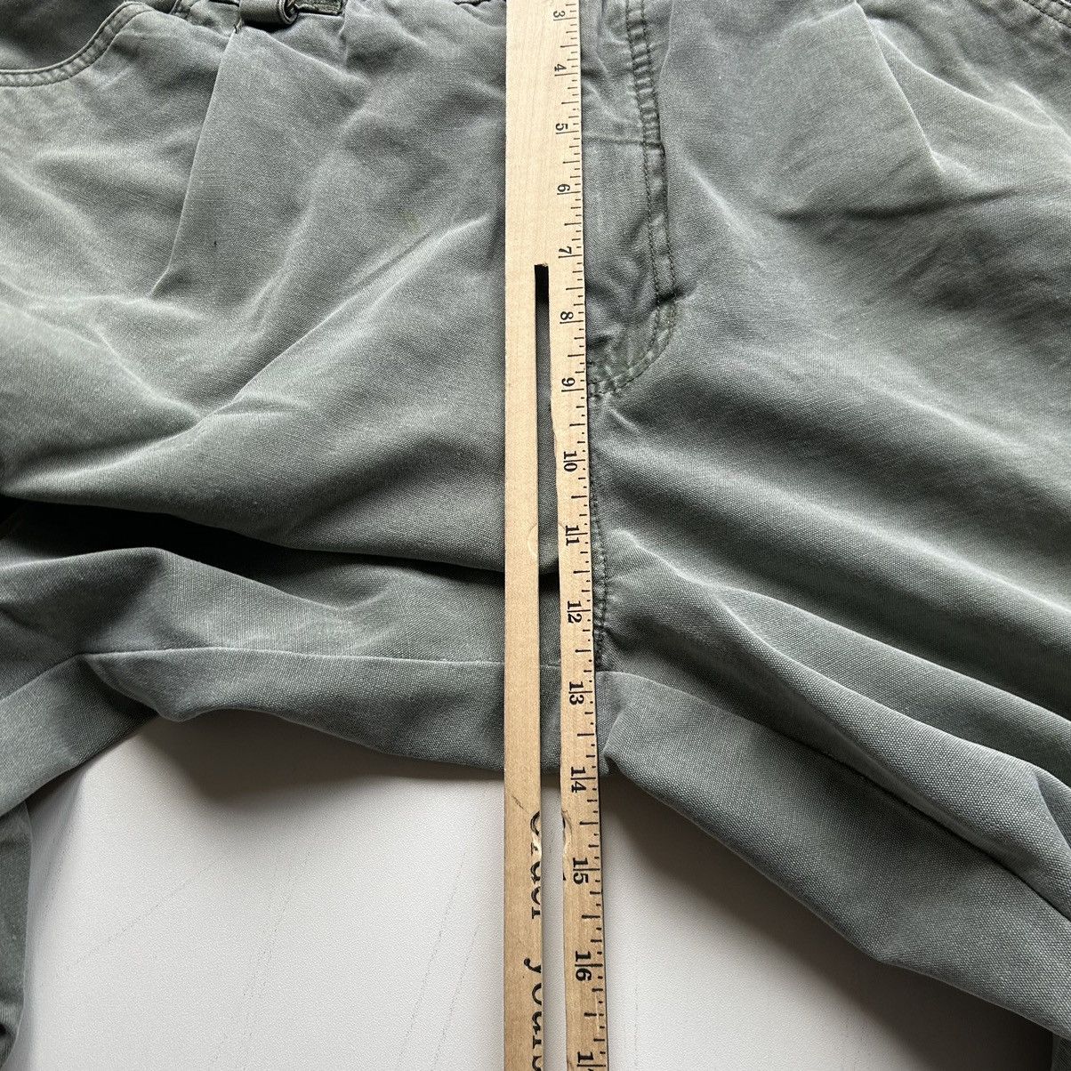Vintage Vintage 2000s Faded Green Cargo Pants 34x27 Rare Size US 34 / EU 50 - 11 Thumbnail