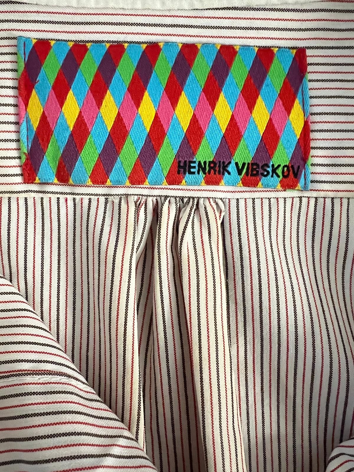 Henrik Vibskov Henrik Vibskov Mandarin Collar Shirt Size US M / EU 48-50 / 2 - 5 Thumbnail