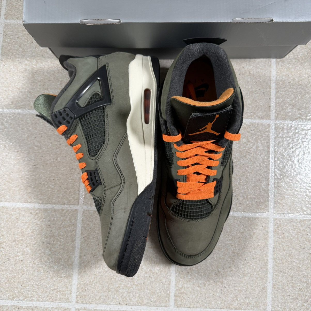 Jordan Brand Size 11.5 - Men's Undefeated x Air Jordan 4 Retro 2025 Size US 11.5 / EU 44-45 - 5 Thumbnail