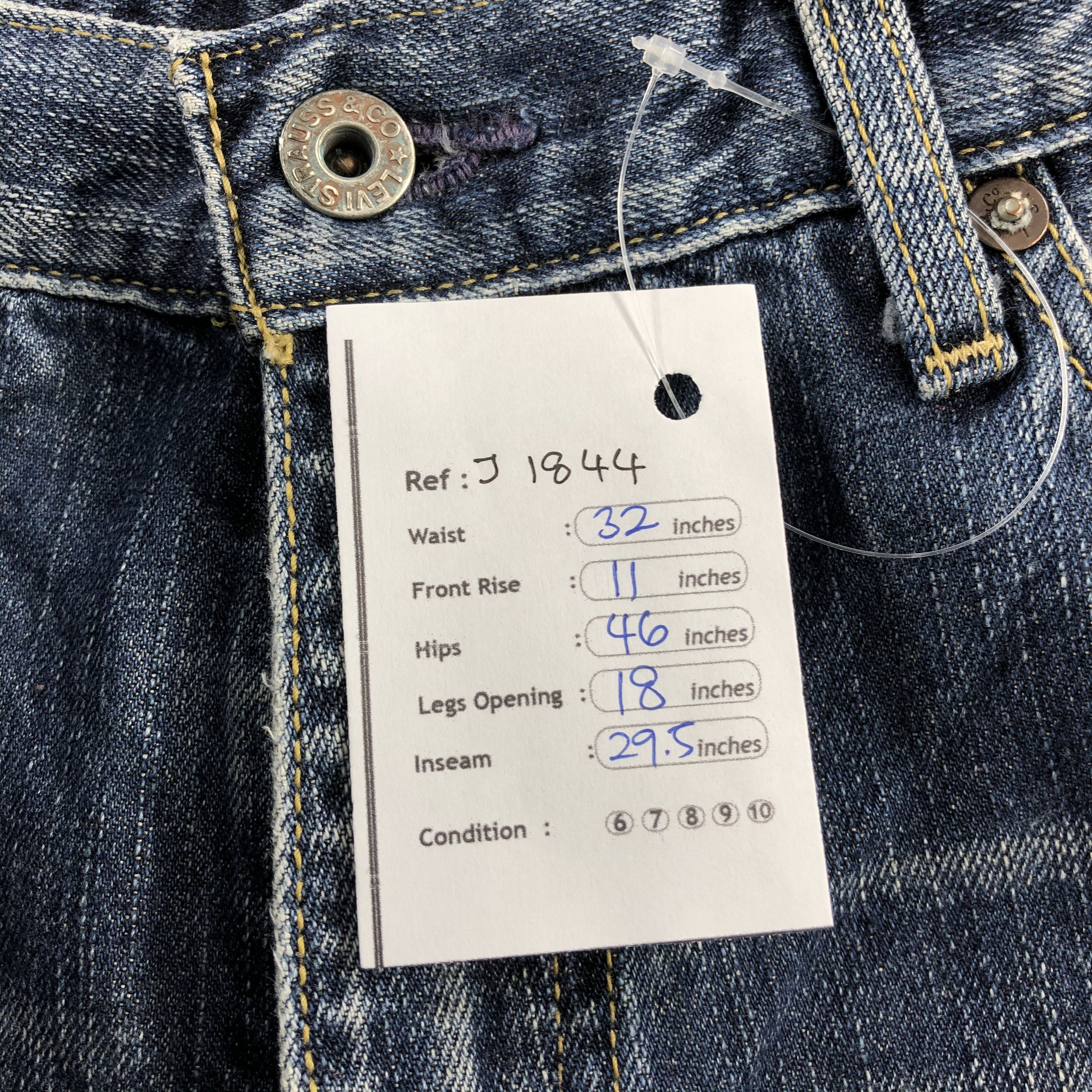 Levi's 90s Vintage Levis 503 Earth Tone Jeans-J1844 Size US 32 / EU 48 - 14 Thumbnail