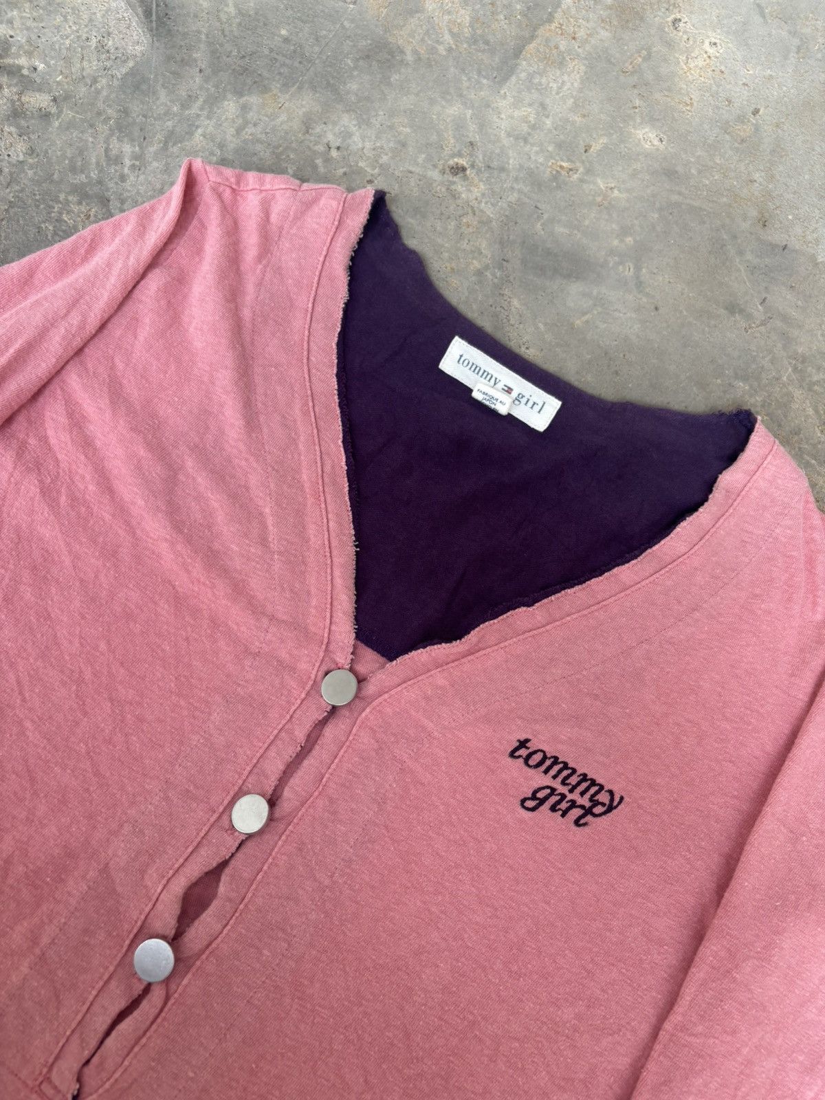 Hysteric Glamour × Japanese Brand Y2k Tommy Girl Shirt Button up Size M / US 6-8 / IT 42-44 - 4 Thumbnail