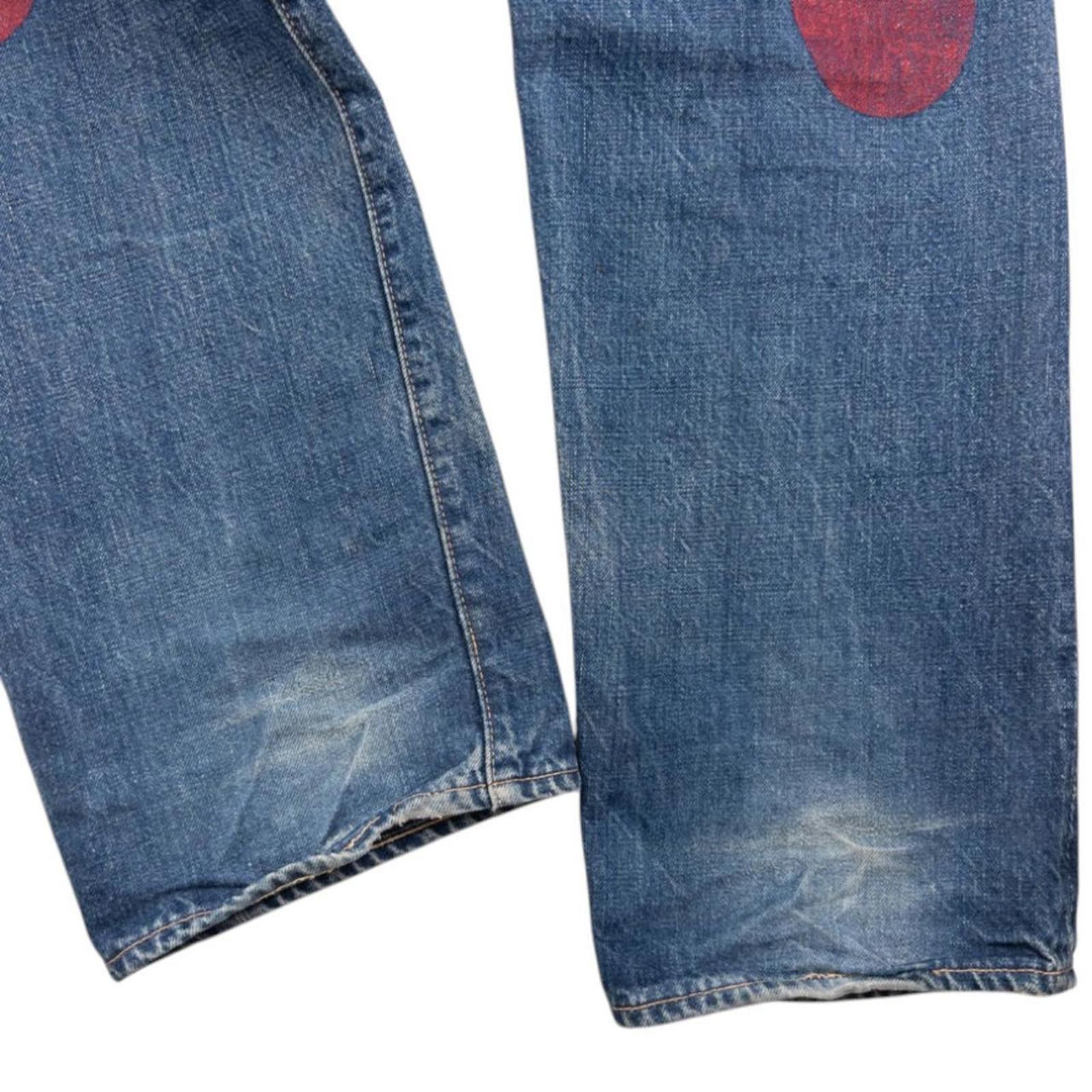 Evisu Vintage Evisu Painted Daicock Japanese Denim Jeans Size W32 Size US 32 / EU 48 - 6 Thumbnail