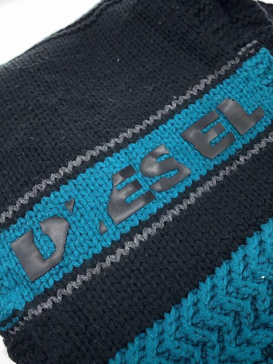 Diesel Diesel Wool Scarf Black Size ONE SIZE - 6 Thumbnail
