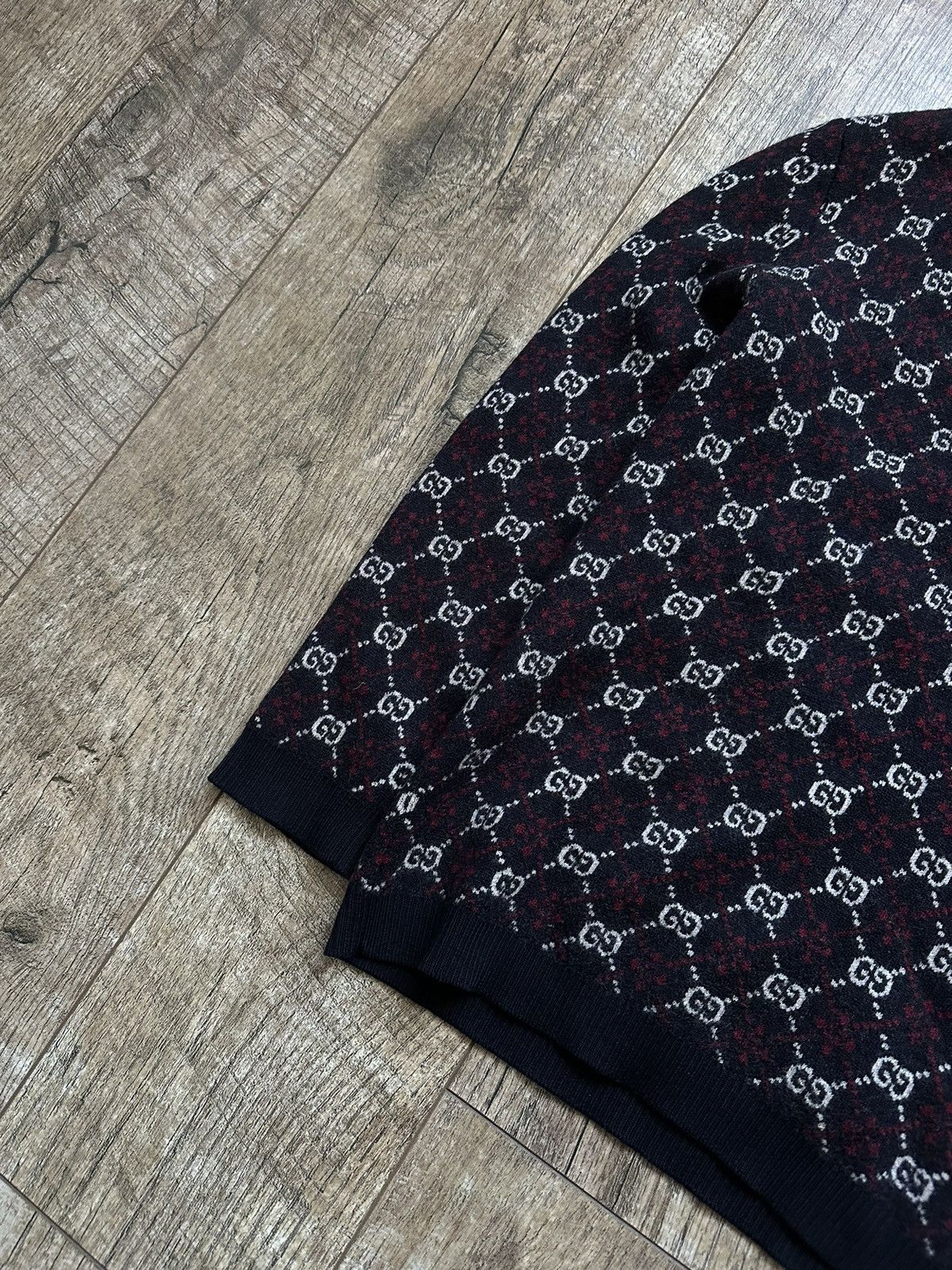 Gucci Gucci GG Knit Monogram Sweater Size US S / EU 44-46 / 1 - 5 Thumbnail
