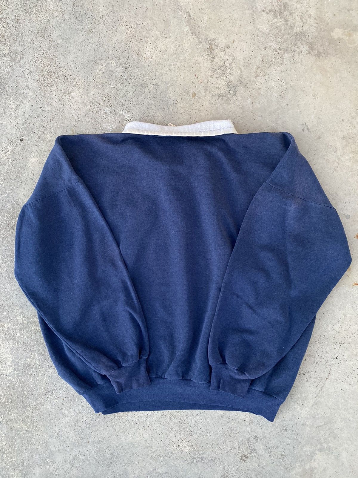 Vintage Vintage 90s Tommy Hilfiger Baggy Boxy Sweatshirt Size US XXL / EU 58 / 5 - 3 Thumbnail