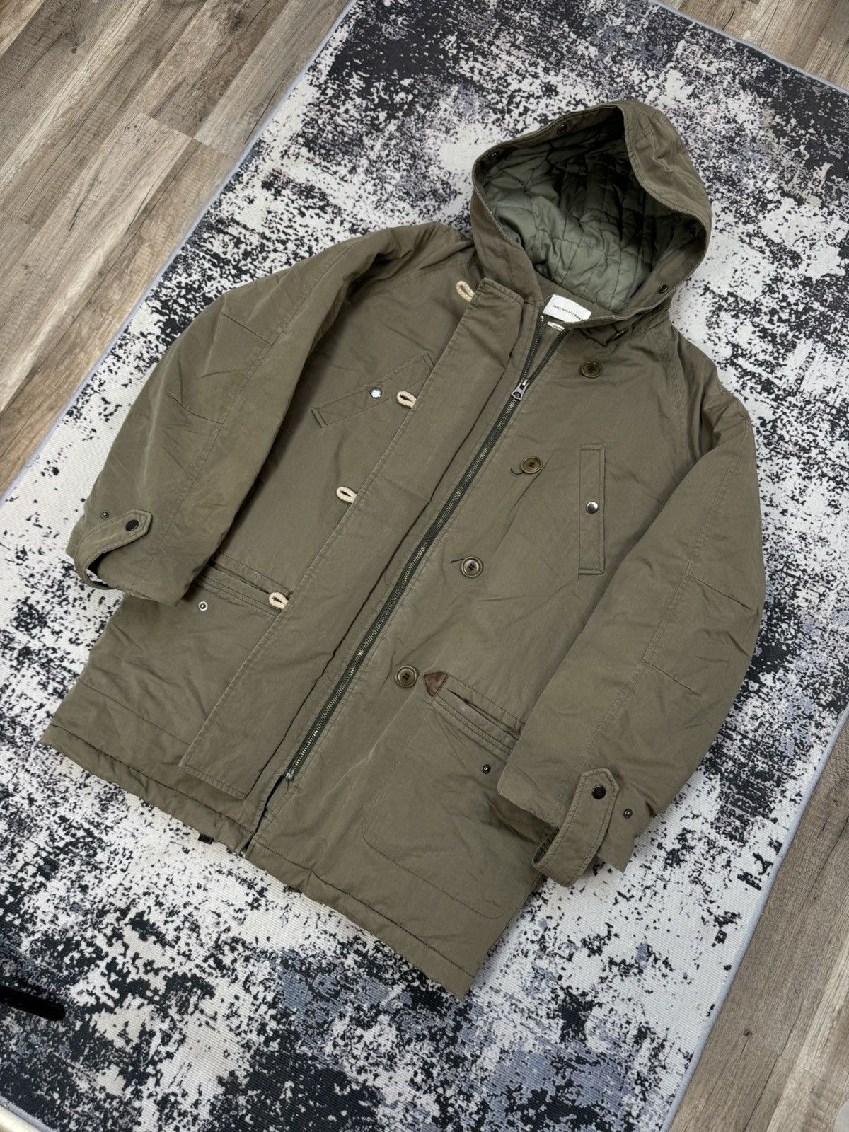 Isabel Marant × Other Isabel Marant Etoile Parkas Jacket womens puffer khaki L Size US L / EU 52-54 / 3 - 2 Thumbnail