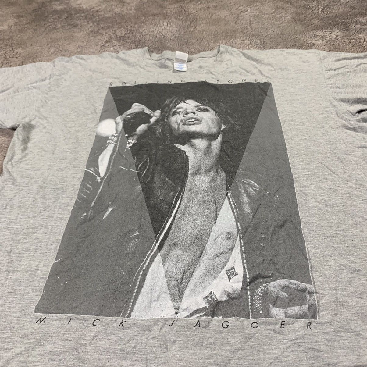 Vintage Vintage Y2K Rolling Stones Mick Jagger Band Tee Grunge XXL Size US XXL / EU 58 / 5 - 3 Thumbnail