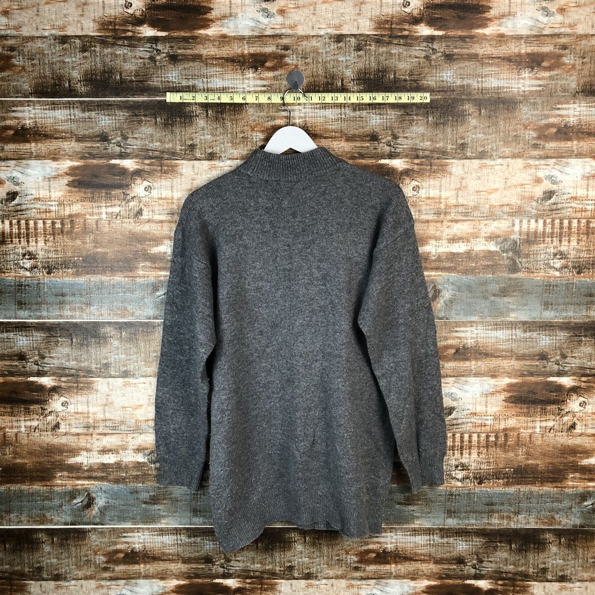 Homespun Knitwear Lui Chantatant Grey Knitwear #A1373 Size XS / US 0-2 / IT 36-38 - 13 Thumbnail