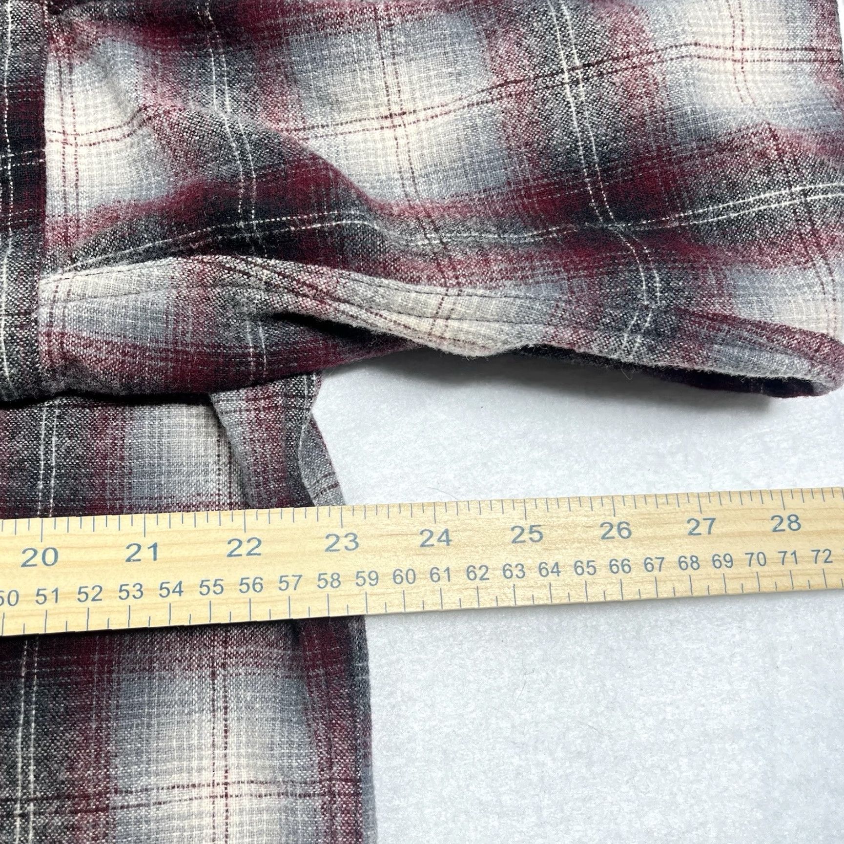 Pendleton VINTAGE Pendleton Flannel Shirt Wool Made In USA Medium Large Plaid Red Button-Up Long Sleeve Mens Board Shirt USA Size US L / EU 52-54 / 3 - 5 Thumbnail