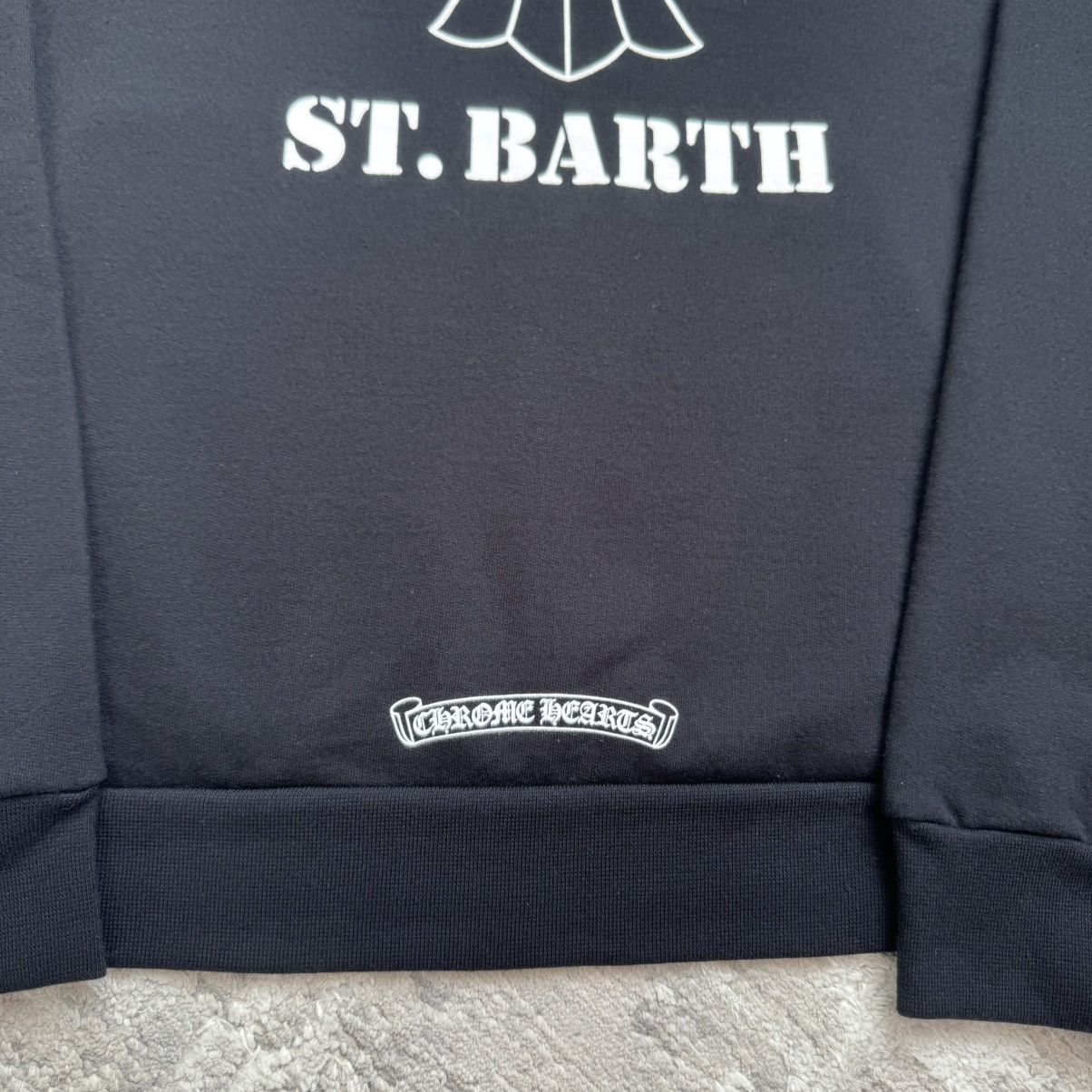 Chrome Hearts St barths cross pullover hoodie Size US L / EU 52-54 / 3 - 2 Thumbnail