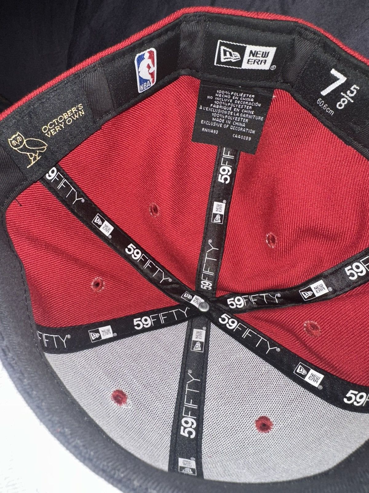 NBA × October's Very Own OVO x Miami Heat New Era 59Fifty Fitted Size ONE SIZE - 6 Thumbnail