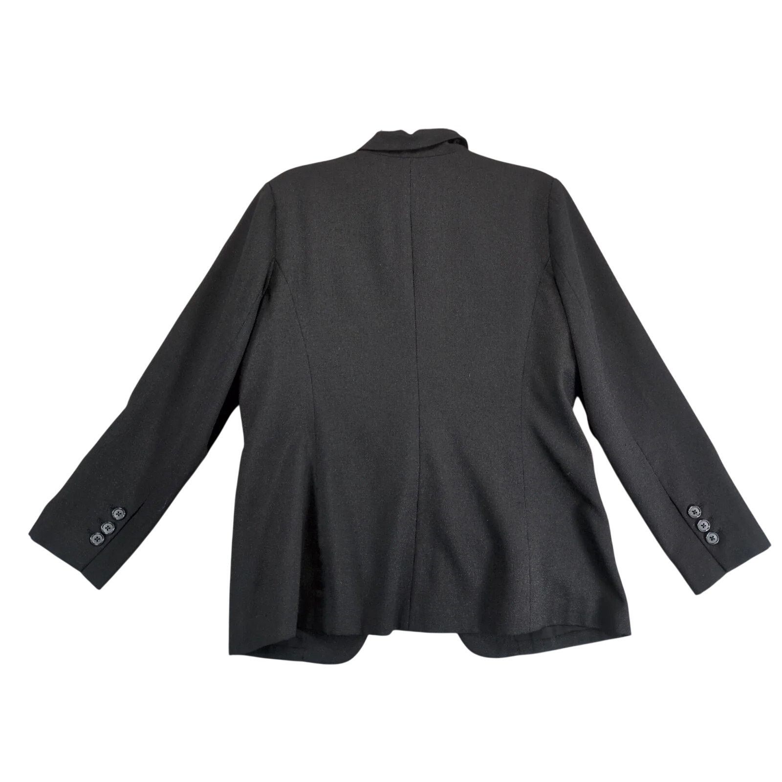 Chicos Chico's Black Blazer Size 2 Women's L/12 Career Classic Size XL / US 12-14 / IT 48-50 - 3 Thumbnail