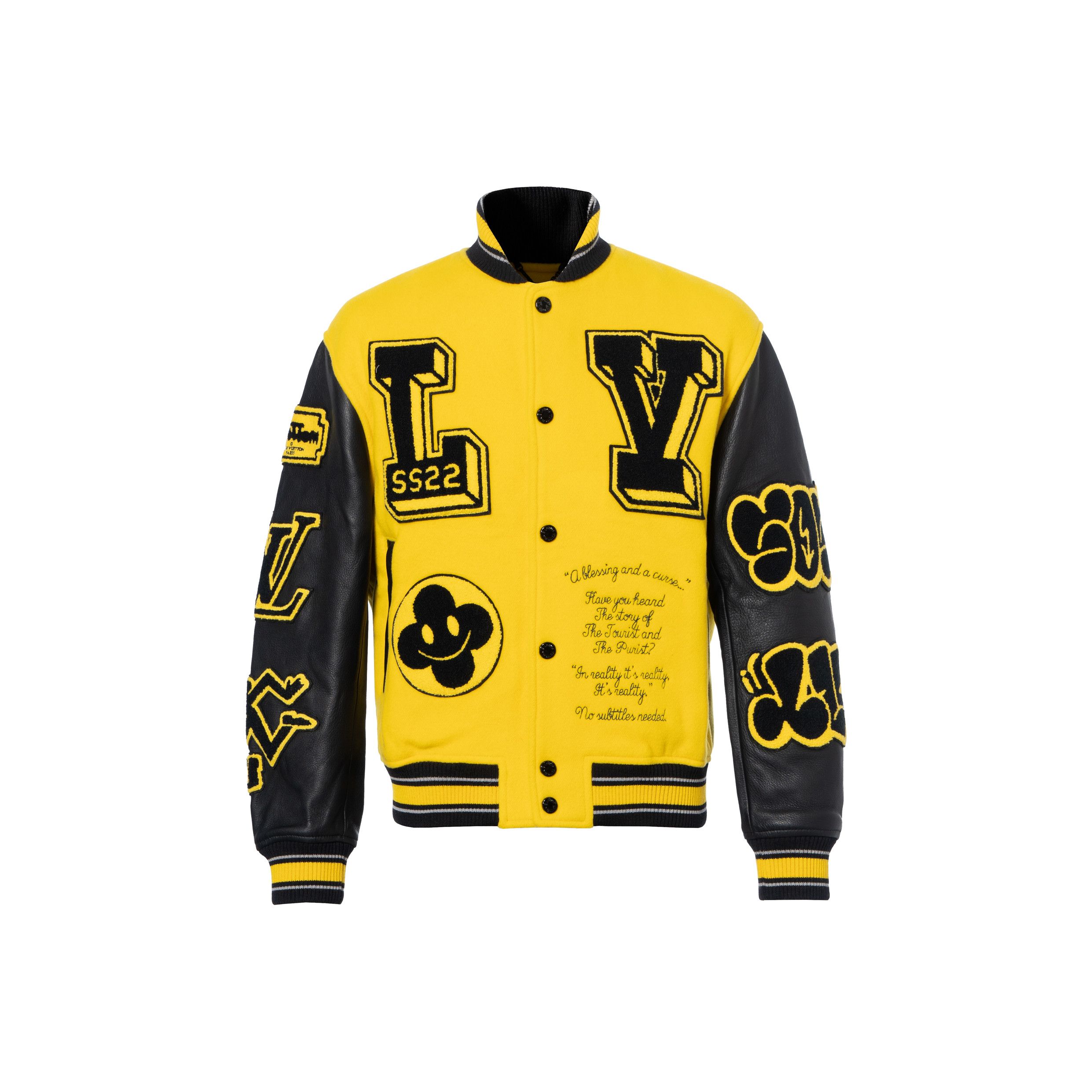 Louis Vuitton Louis Vuitton SS22 Patchwork Varsity Jacket Size 50 Size US M / EU 48-50 / 2 - 1 Thumbnail