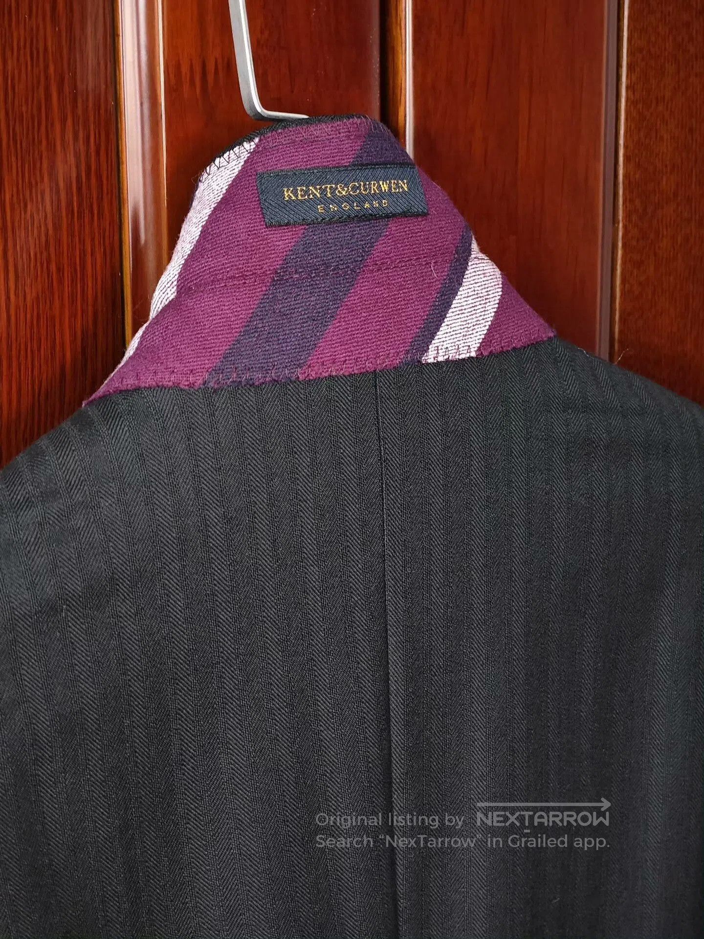 Kent & Curwen Kent Curwen Wool-Silk-Linen Suit Jacket. Size US S / EU 44-46 / 1 - 7 Thumbnail