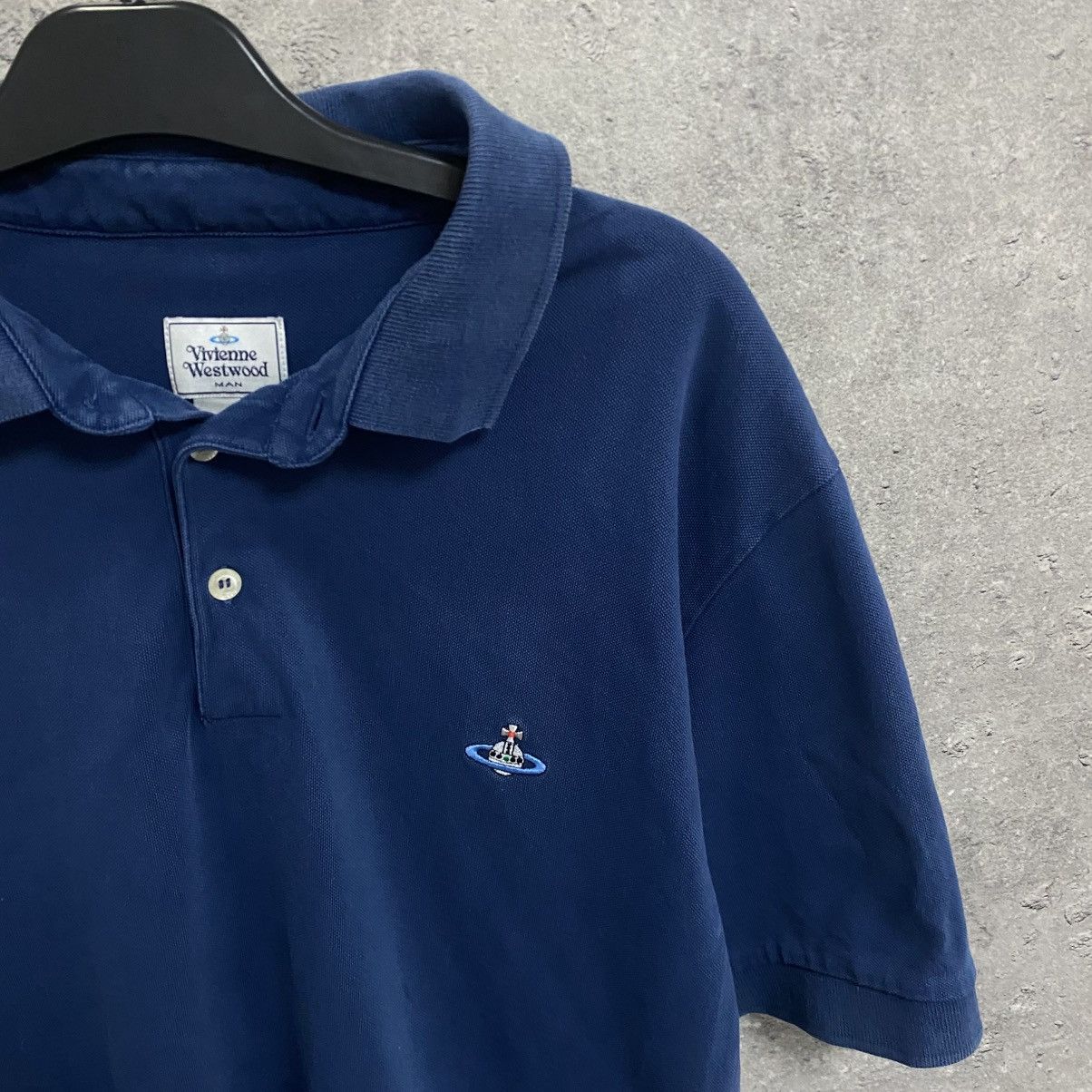 Vivienne Westwood Vivienne Westwood Polo T-Shirt Orb Logo Luxury Size US XL / EU 56 / 4 - 5 Thumbnail