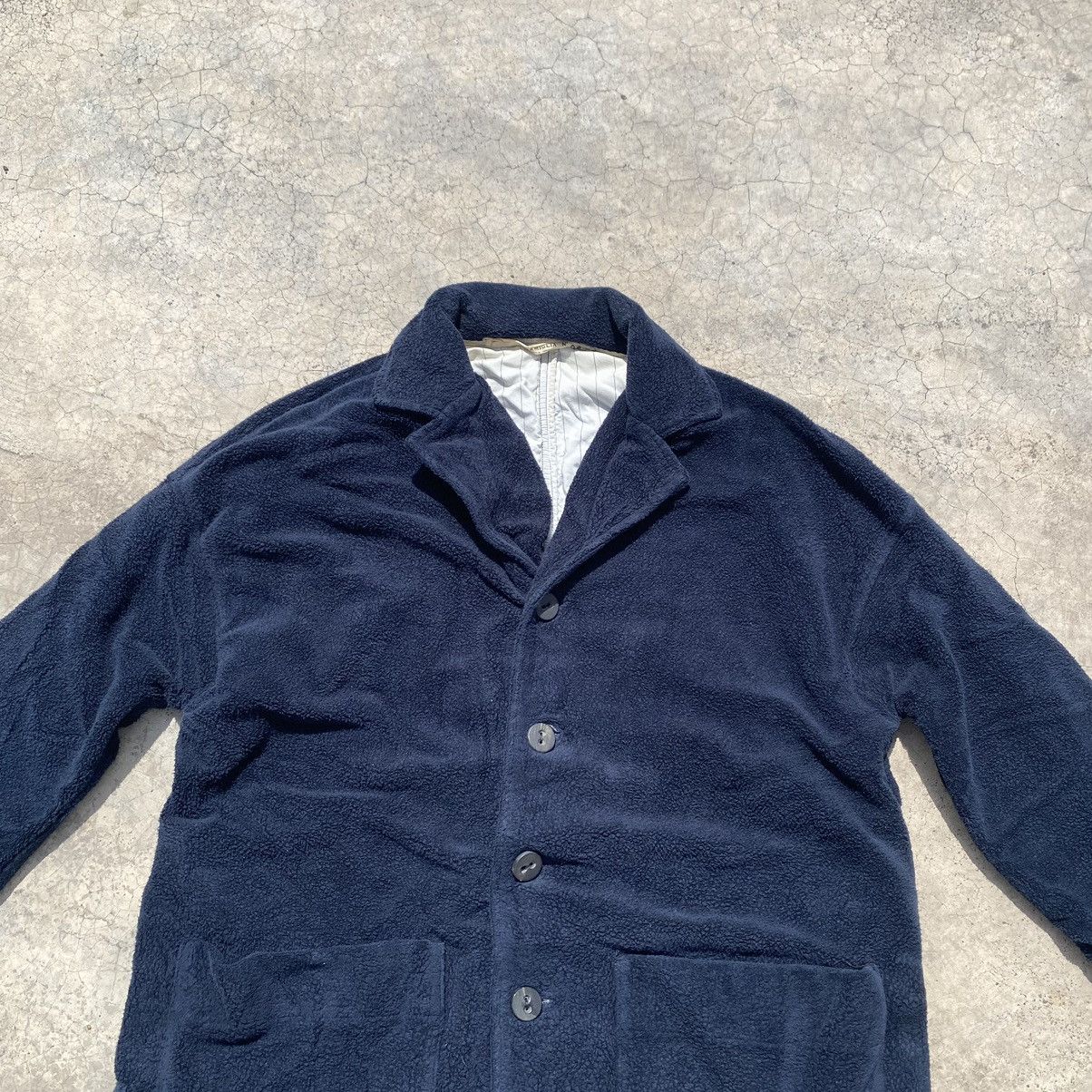 Album di Famiglia 🔥LIMITED EDITION🔥 Album Di Famiglia Velvet Loose Coat - Navy Size L / US 10 / IT 46 - 6 Thumbnail