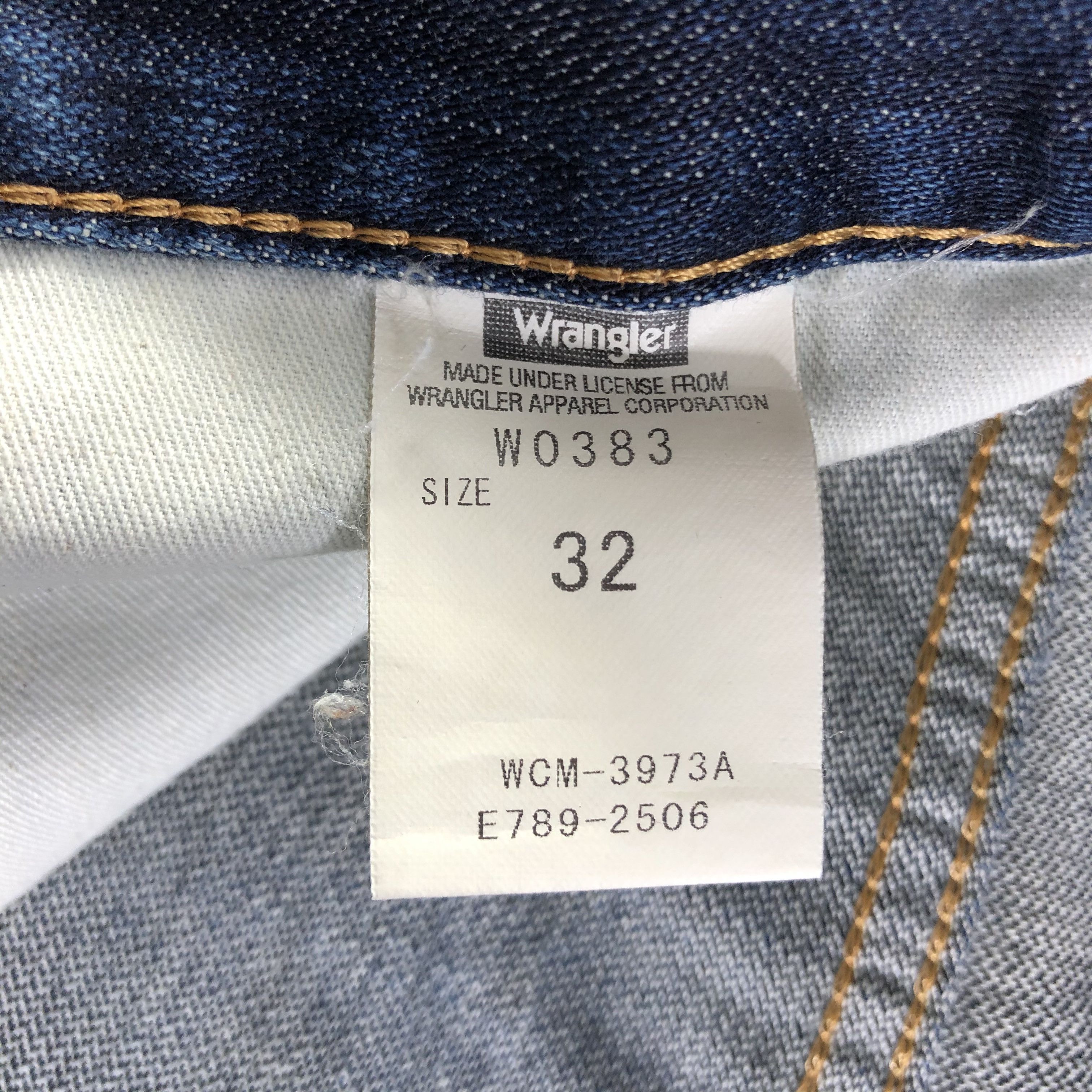 Vintage × Wrangler Vintage Blue Wash Wrangler Jeans-JM3242 Size US 34 / EU 50 - 8 Thumbnail