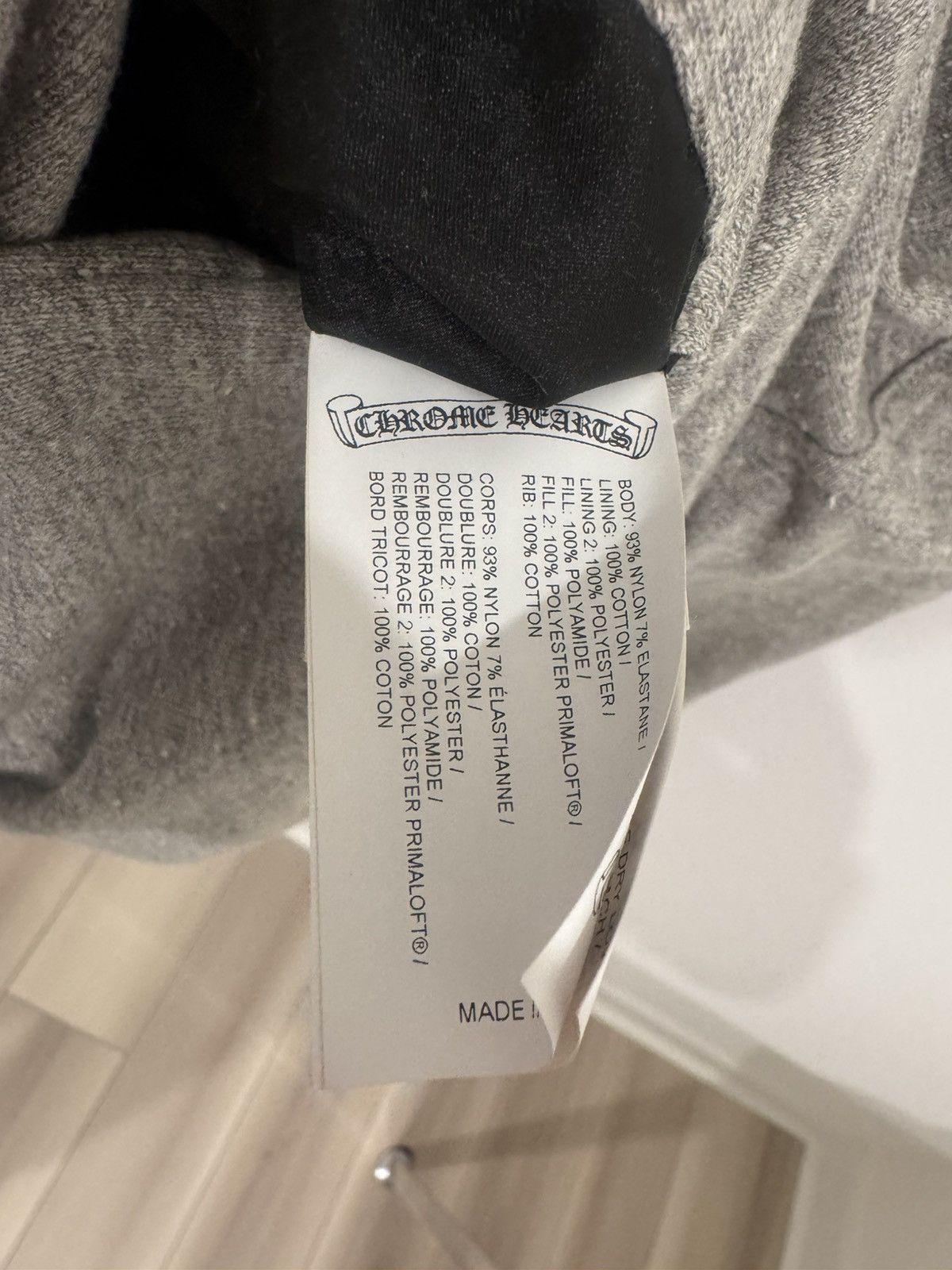 Chrome Hearts Chrome Hearts Reversible Jacquard Nylon Raglan Jacket Size US XXL / EU 58 / 5 - 11 Thumbnail