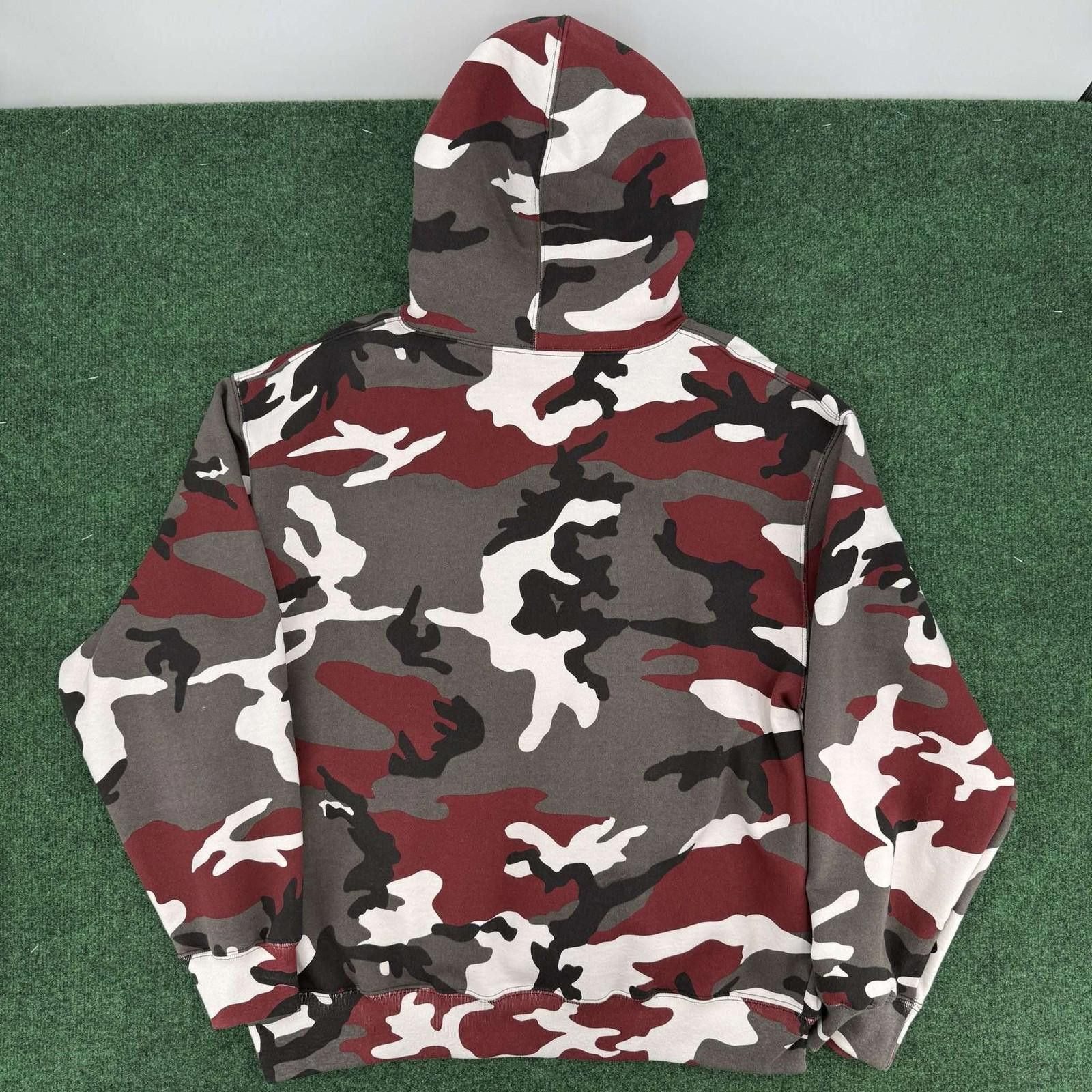 Supreme Supreme Small Box Hooded Drawcord 'Red Camo' XL Size US XL / EU 56 / 4 - 9 Thumbnail