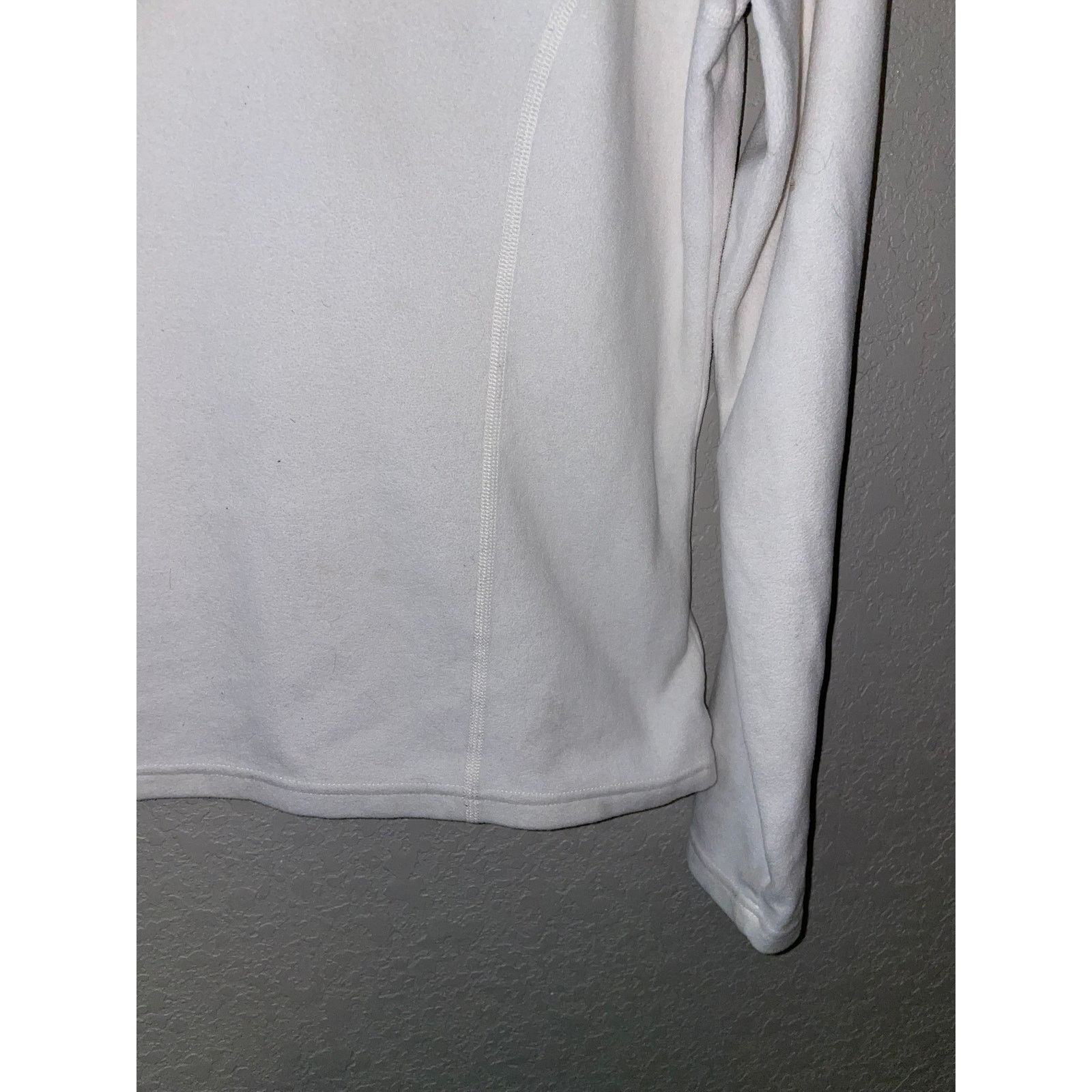 The North Face Womens The North Face White Fleece Sweater Jacket TNF Small Size S / US 4 / IT 40 - 4 Thumbnail