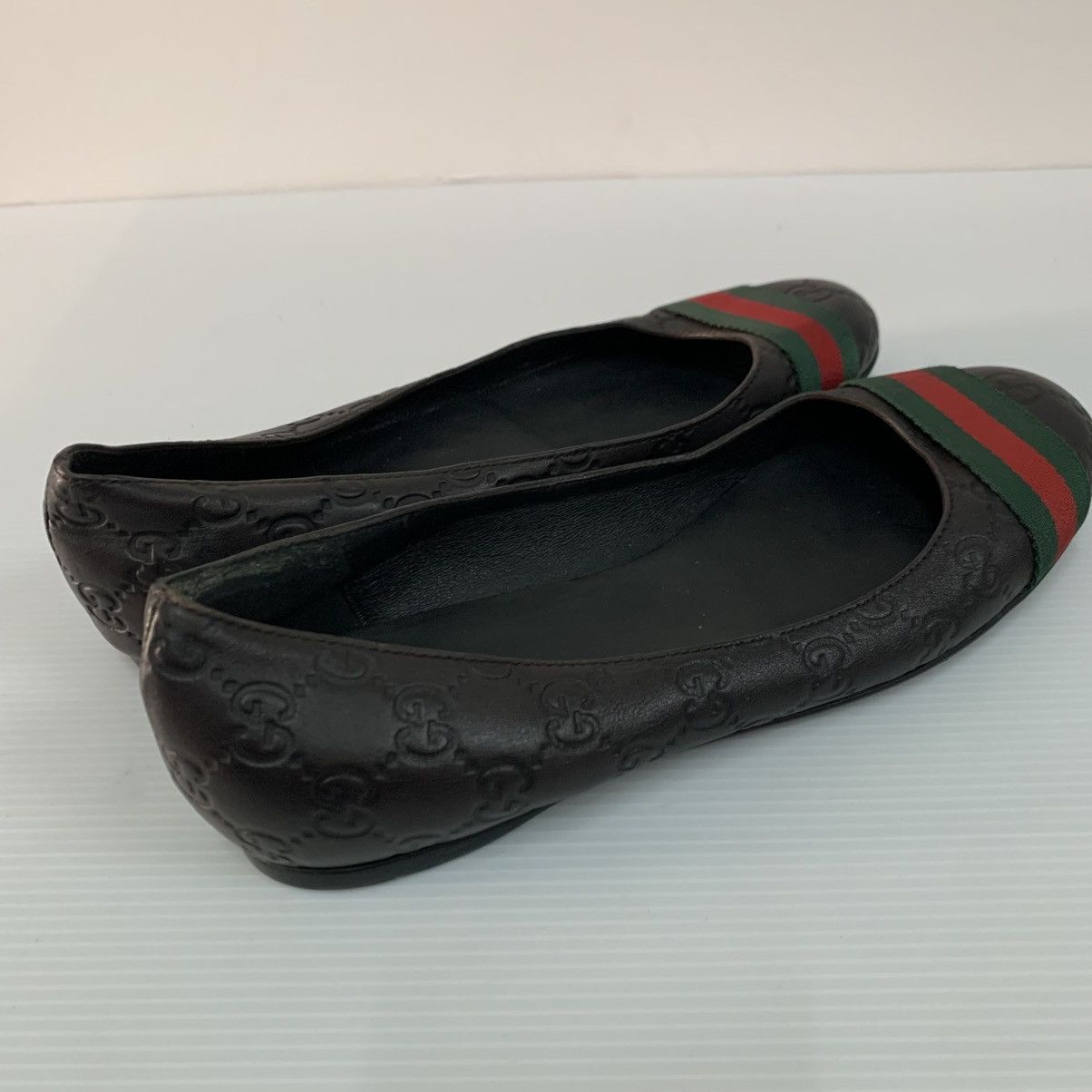 Gucci Gucci Leather Flats Shoes Size US 8.5 / IT 38.5 - 4 Thumbnail