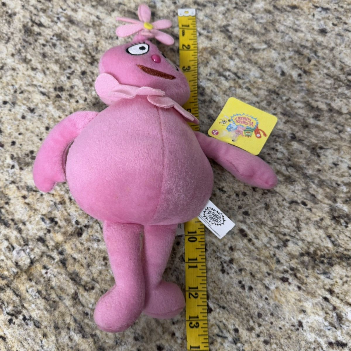 Nickelodeon × Vintage 2010 Yo Gabba Gabba Foofa 13” Pink Plush Nanco Nickelodeon Size ONE SIZE - 6 Thumbnail