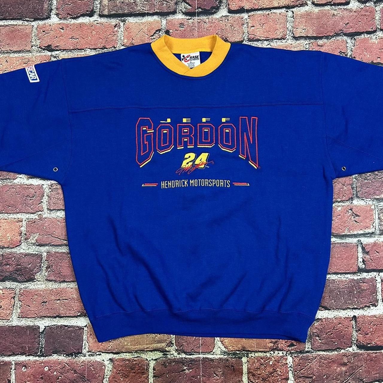 Chase Authentics Vintage Jeff Gordon Crewneck Sweatshirt NASCAR #24 90s Y2K Size US XXL / EU 58 / 5 - 2 Thumbnail