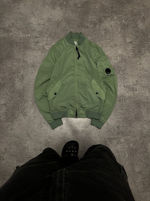 Cp company nycra hot sale bomber jacket